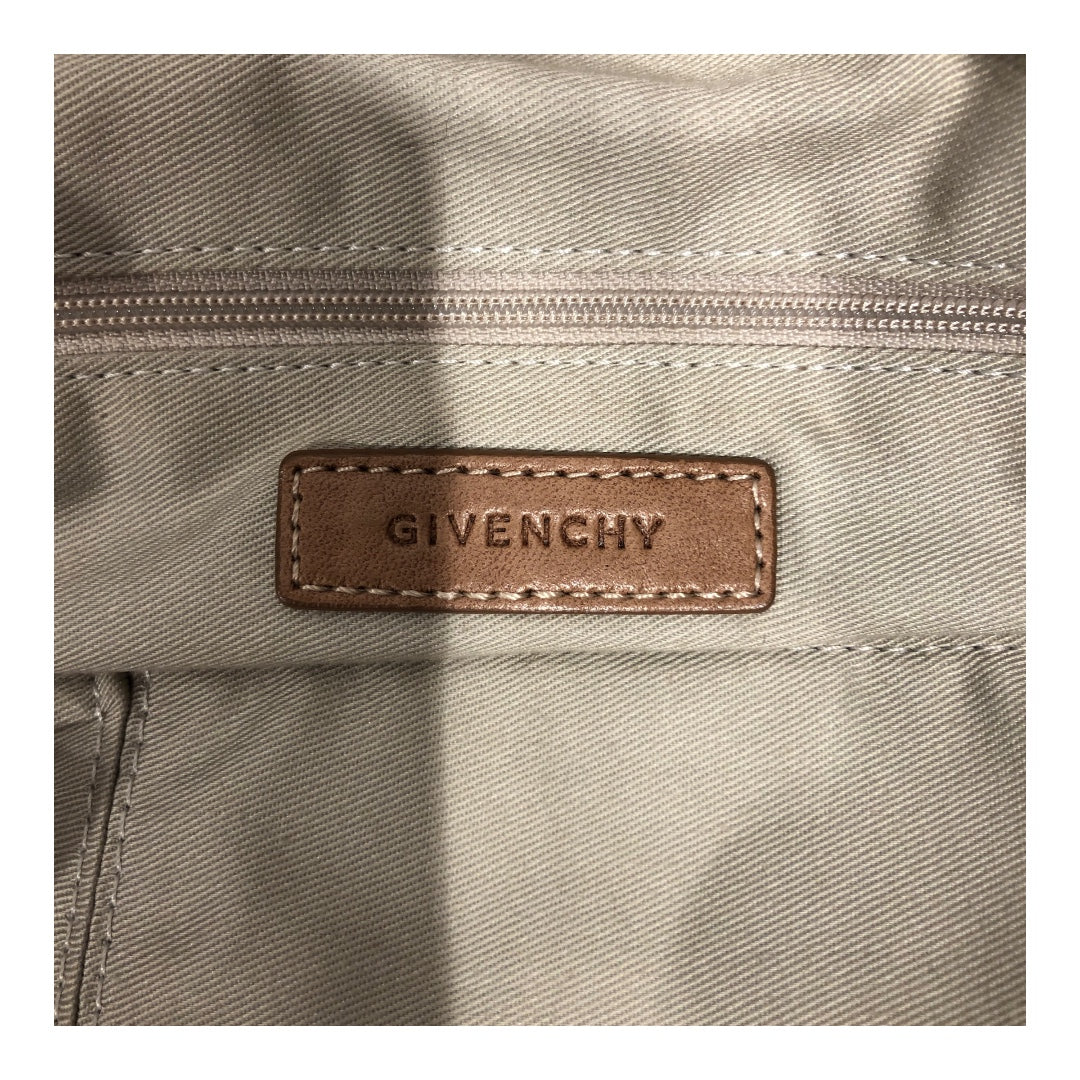GIVENCHY/Hand Bag/Leather/BRW/Large magnetic front buckle view 5