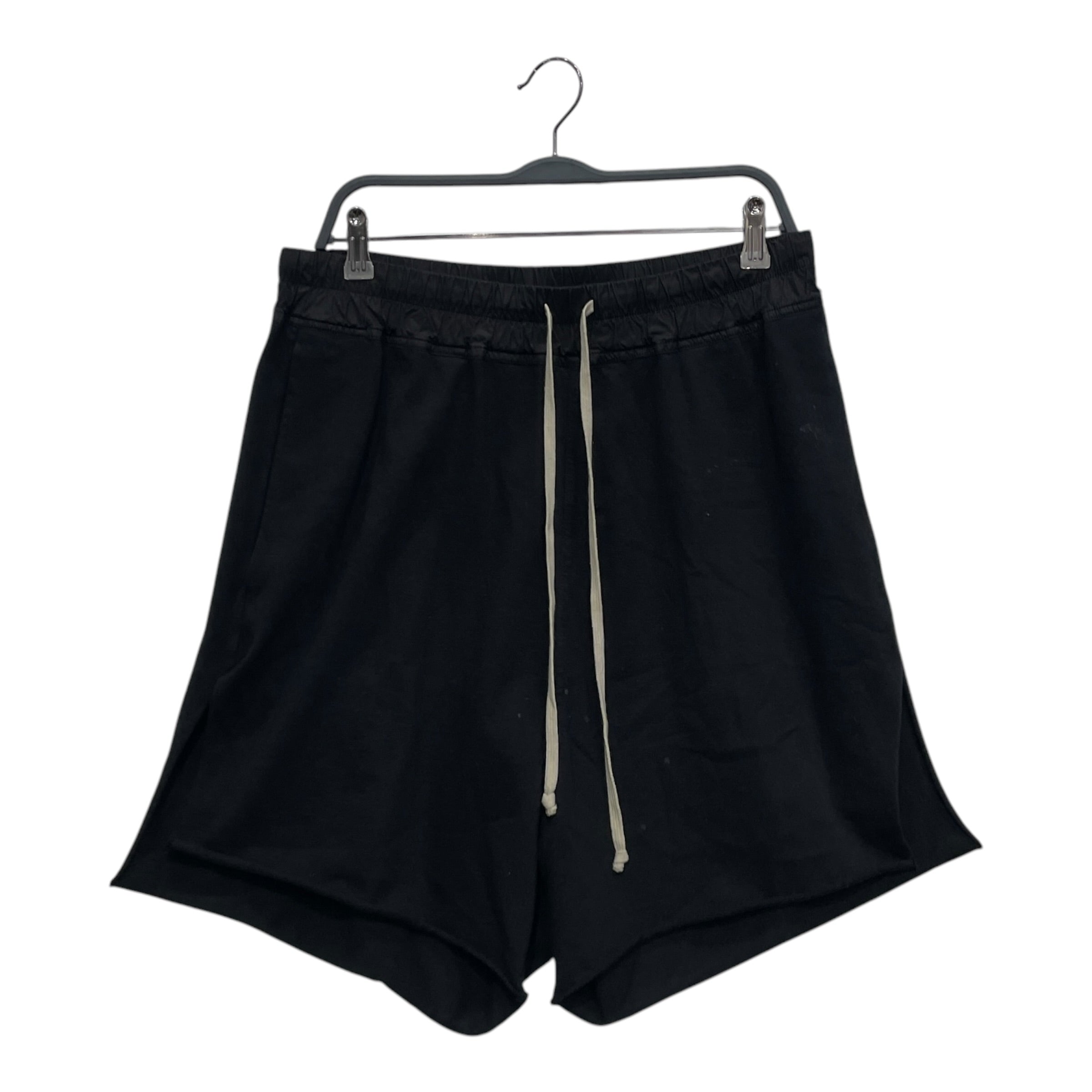 RICK OWENS DRKSHDW/Shorts/M/Cotton/BLK/DRAWSTRINGS SHORTS view 1