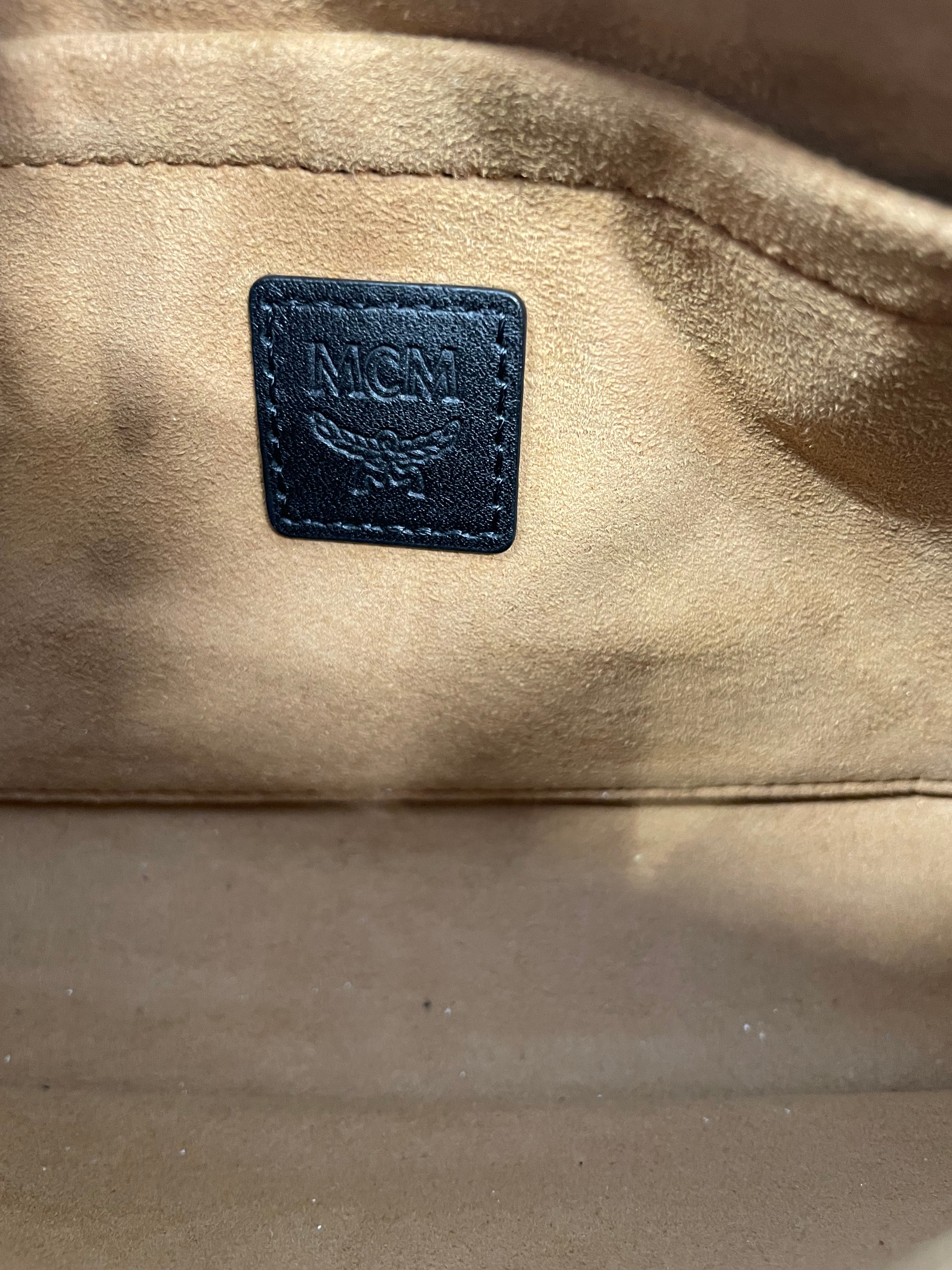 MCM/Bag/Monogram/MLT/cubic/jacquard/leather view 4