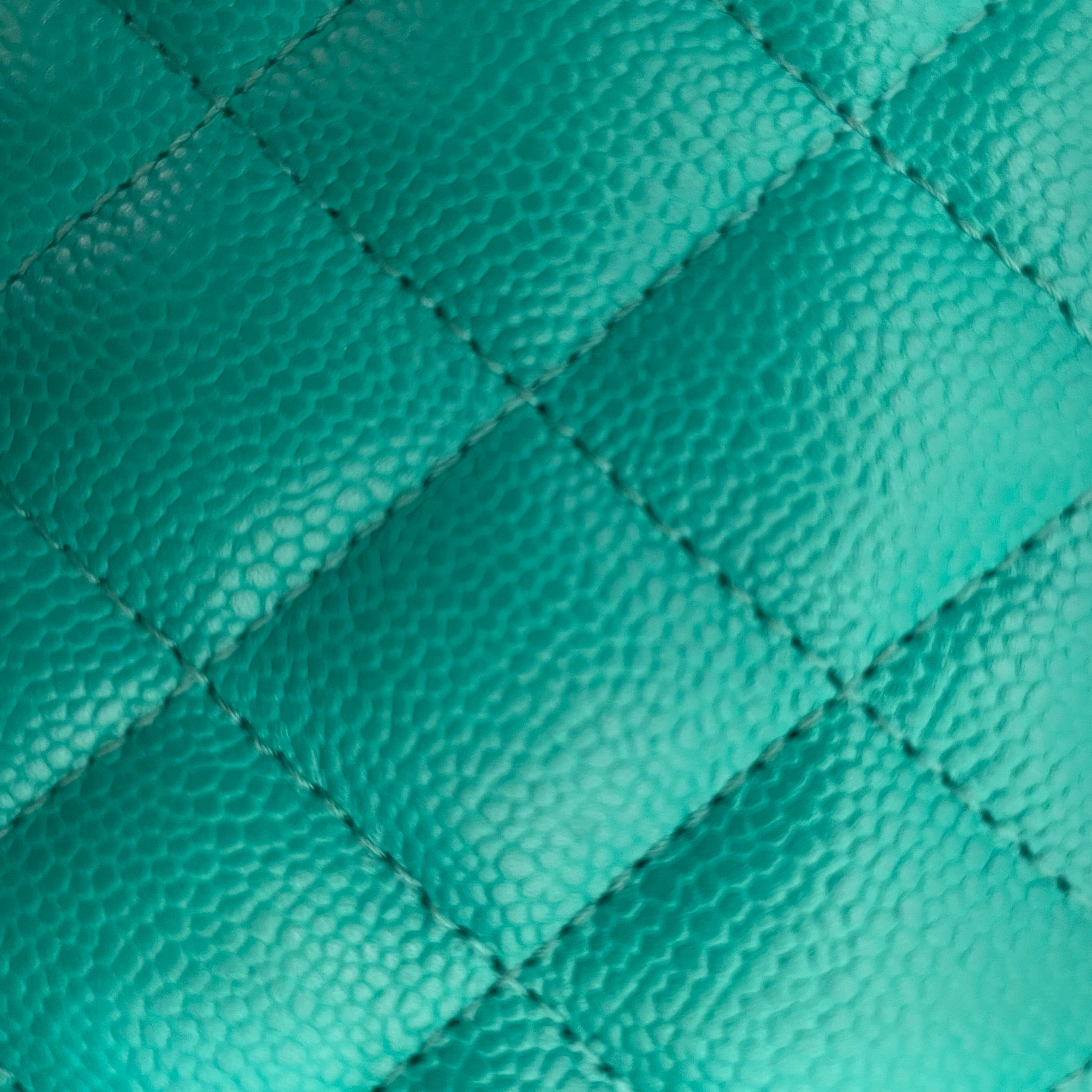 CHANEL/Cross Body Bag/Leather/GRN/CAVIAR SWEETHEART MINI view 6