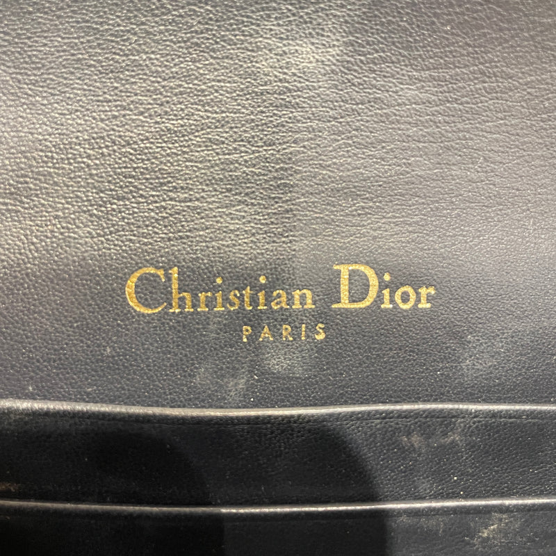 Christian Dior/Fanny Pack/Monogram/NVY/Saddle Belt Bag