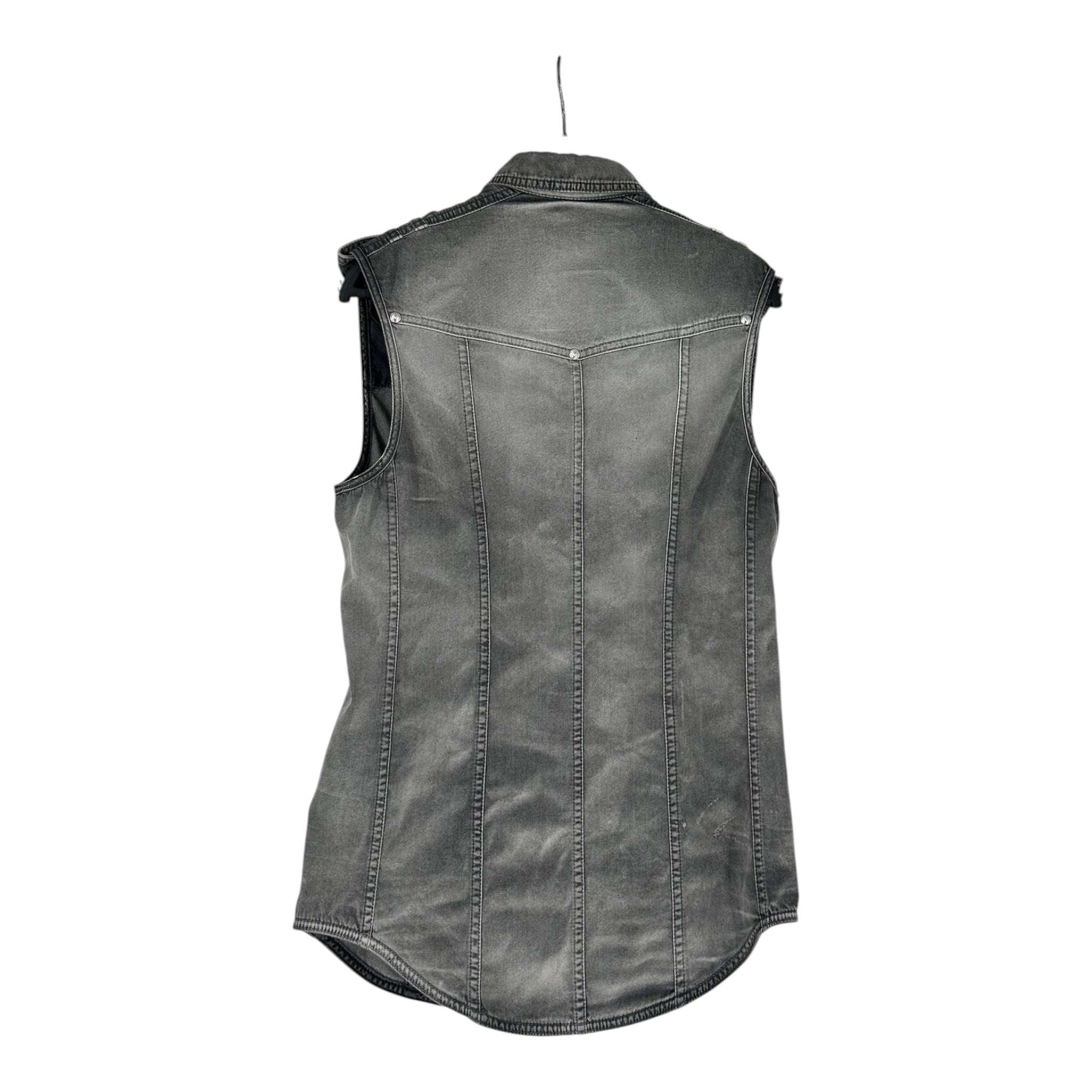 BALMAIN/Vest/36/Cotton/GRY/1615-228N view 2
