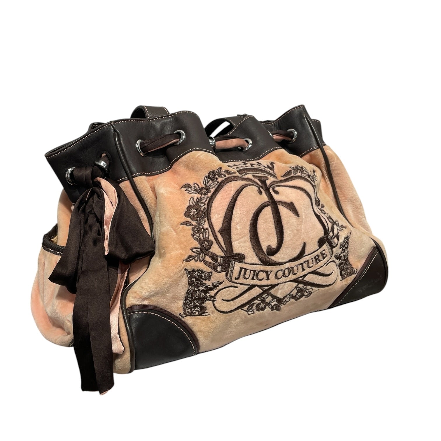 JUICY COUTURE/Hand Bag/Cotton/PNK/Velour Daydreamer Y2K Bag view 3