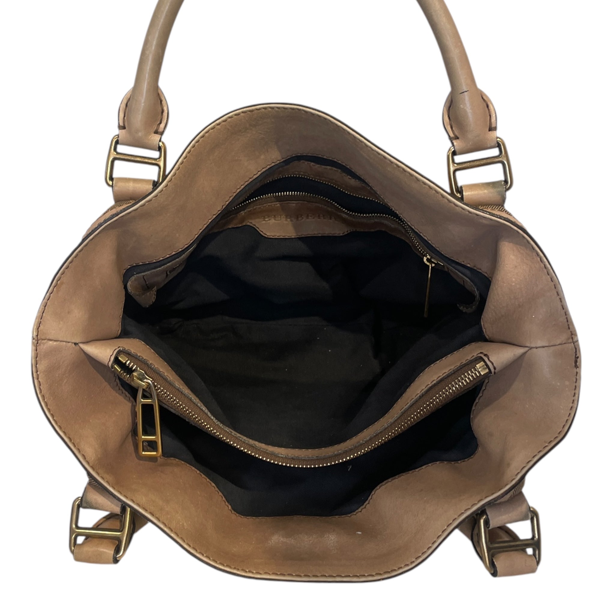 BURBERRY/Bag/Plaid/Cotton/BEG/SHELDON TOTE HOUSE CHECK view 4