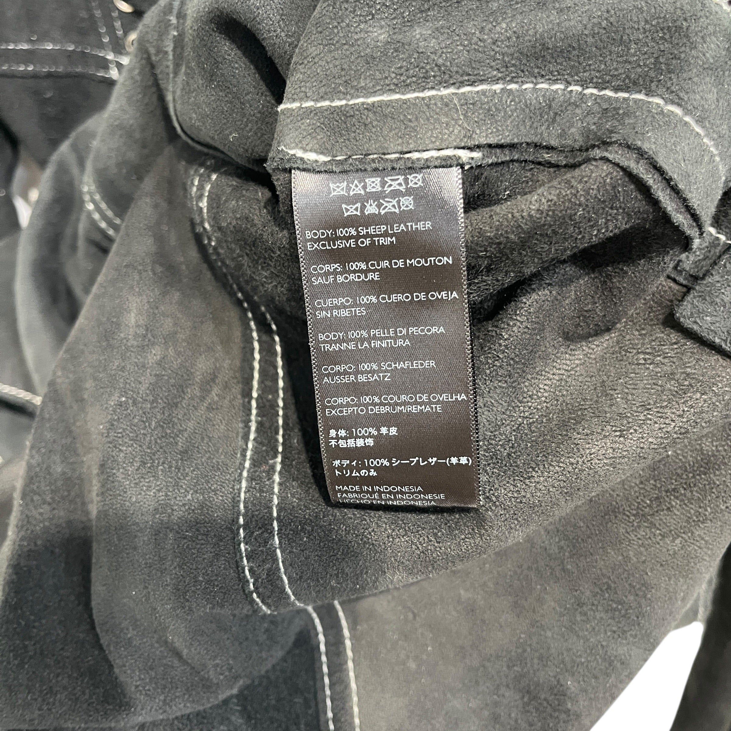 Cleobella/Leather Jkt/S/Leather/BLK/Cleobella100percsheepleather view 3
