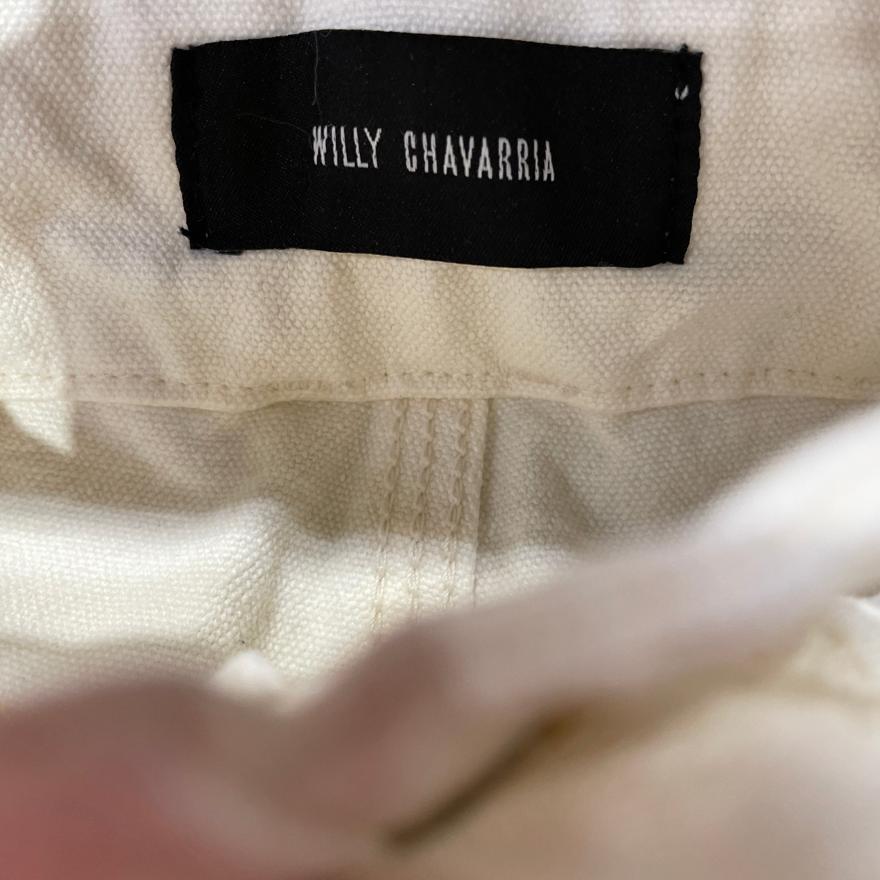 WILLY CHAVARRIA/Carpenter Pants/M/Cotton/WHT/Toluca Work Pant view 4