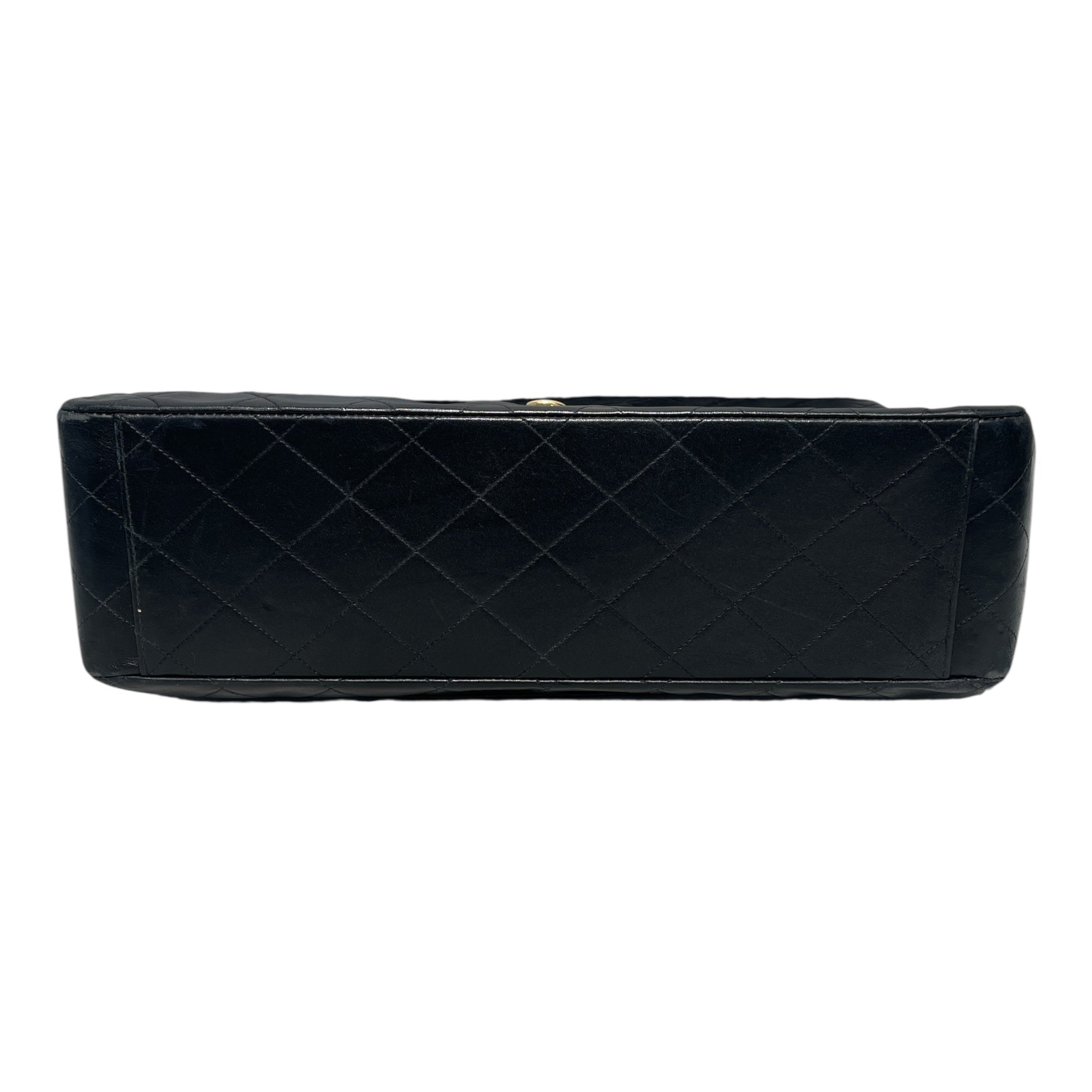 CHANEL/Bag/Leather/BLK/Timeless Jumbo Classic Flap view 4