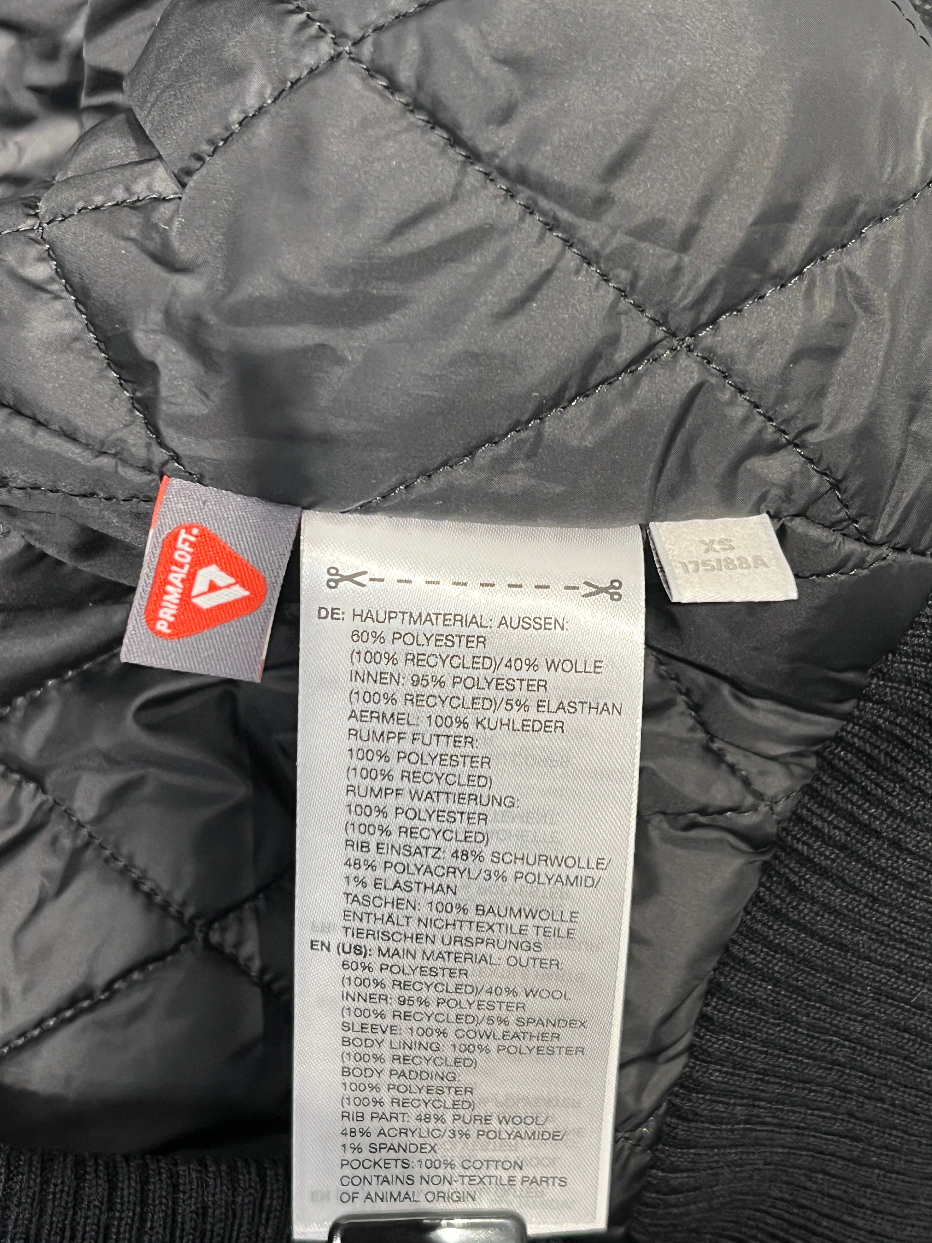 Y-3/Jacket/XS/Cotton/BLK/Graphic/RIBBED BOMBER JACKET view 4