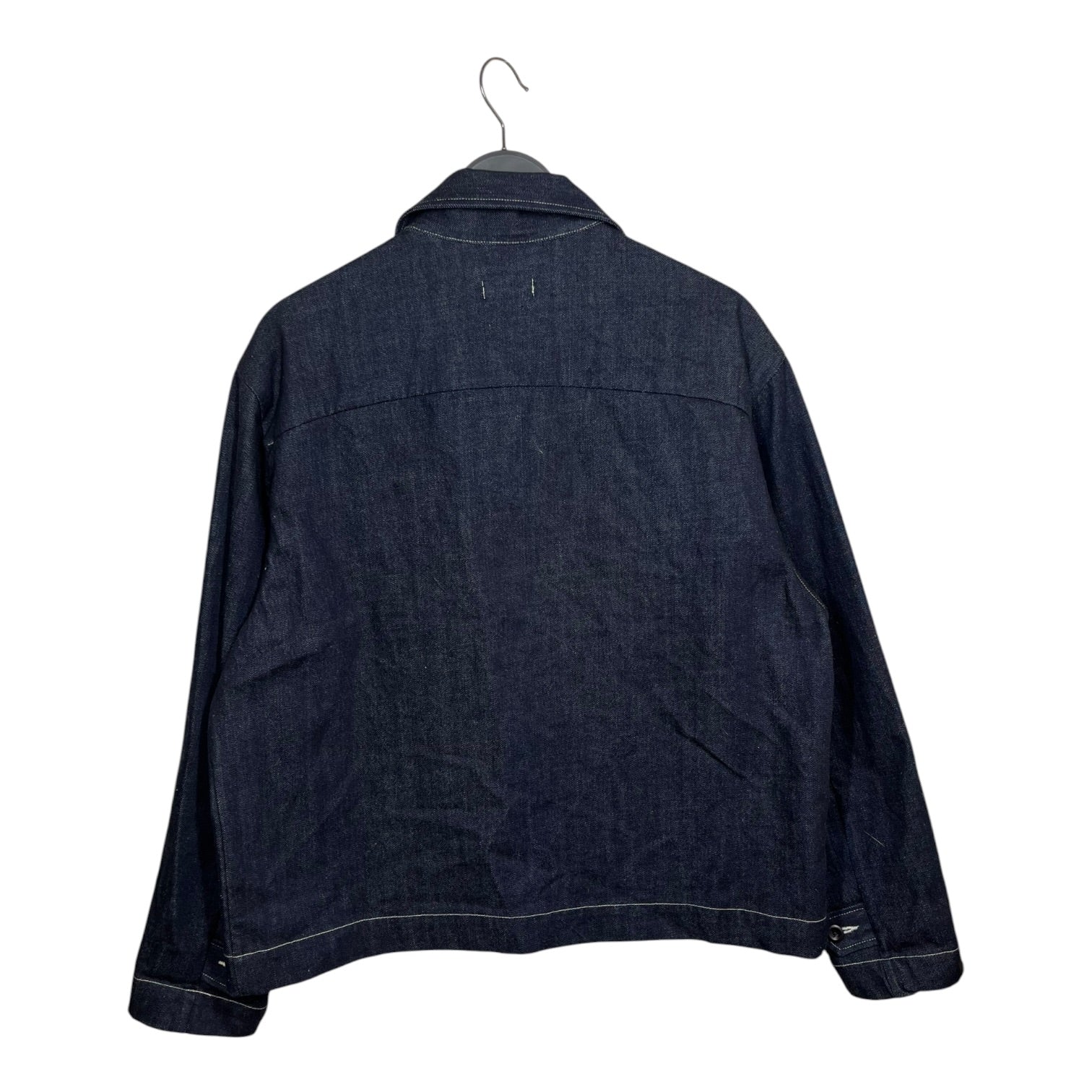 evan kinori/Denim Jkt/L/Cotton/BLU/Double Pocket Zip Up Jacket view 2