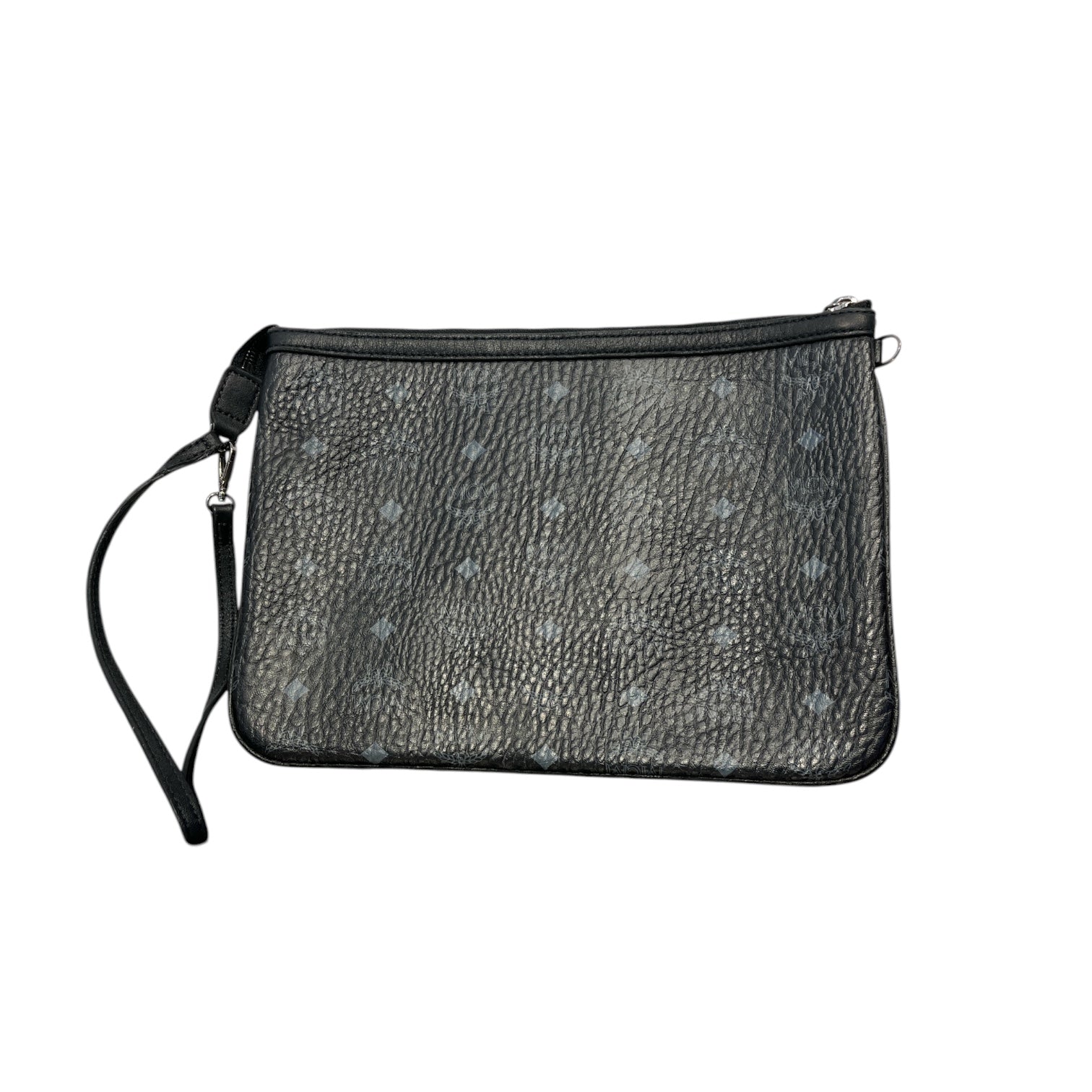 MCM/Clutch Bag/Monogram/Leather/BLK/ view 2