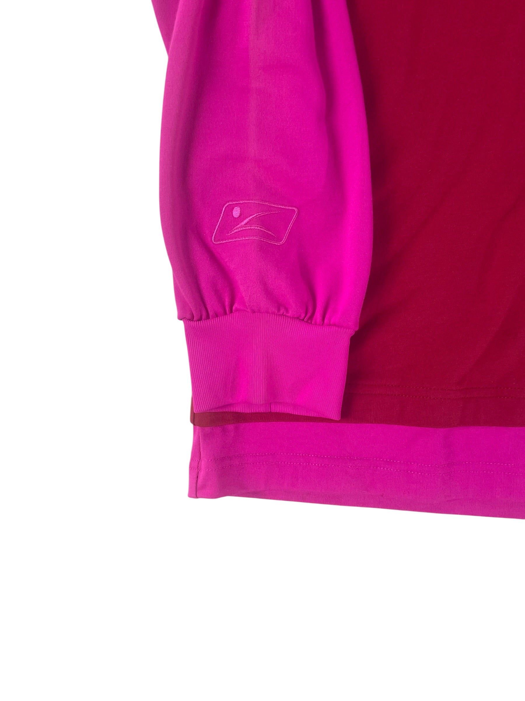 BALENCIAGA/Hoodie/S/Cotton/RED/RED/HOT PINK/ YOUR LOGO HERE view 4