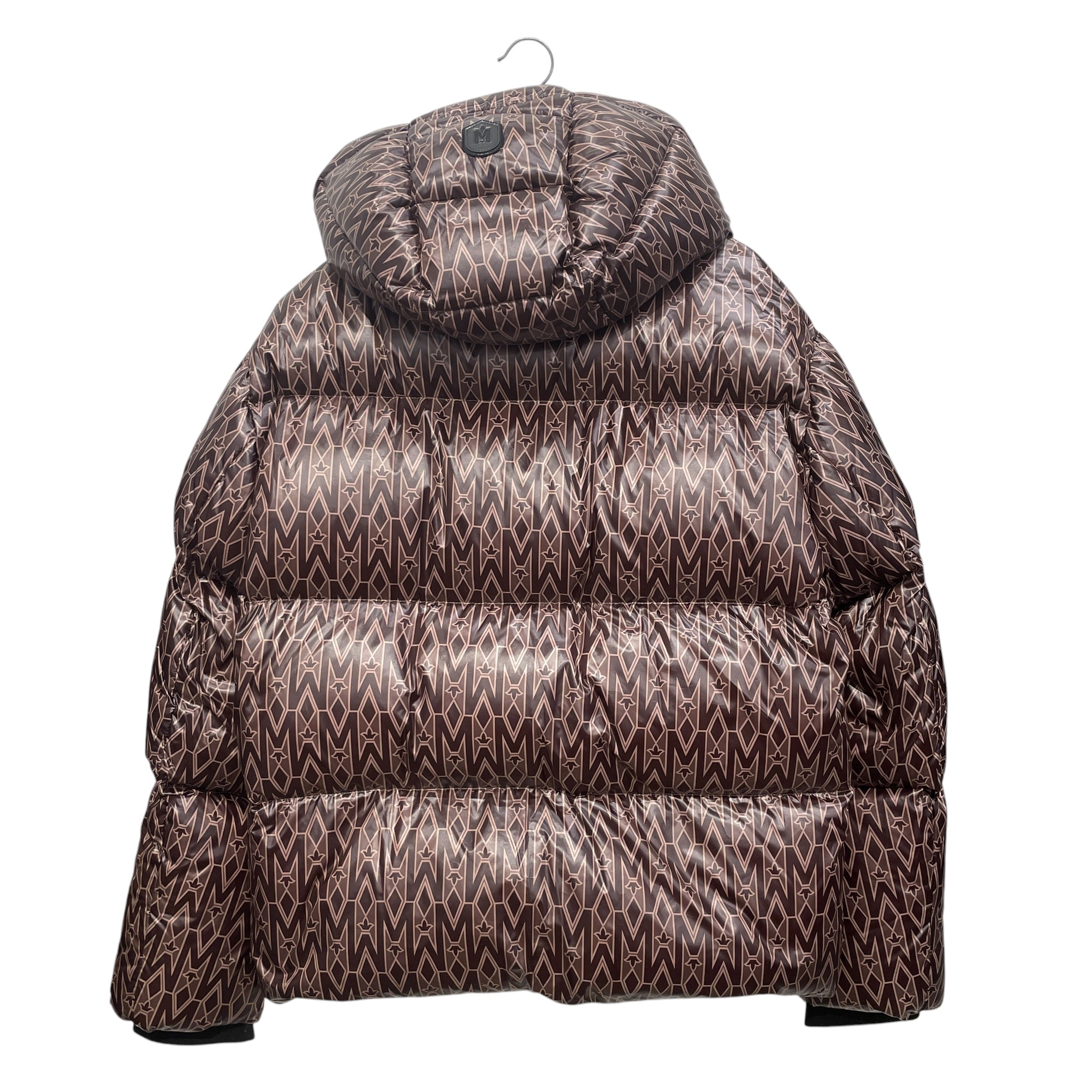 MACKAGE/Puffer Jkt/44/Nylon/BRW/Monogram/NWT BLACK HARDWARE view 2