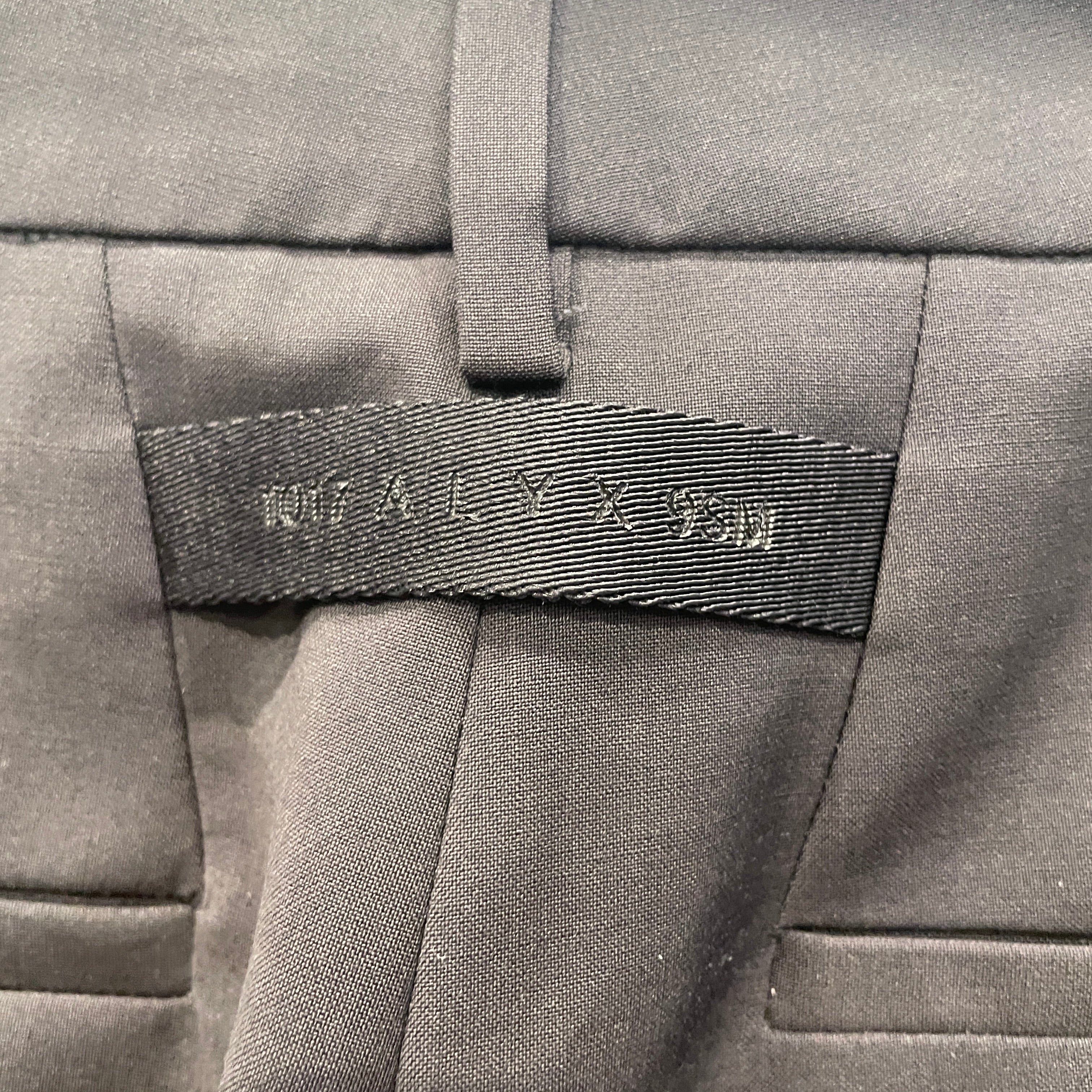 1017 ALYX 9SM(ALYX)/Straight Pants/S/Cotton/BLK/TAILORED CARGO PANTS view 5