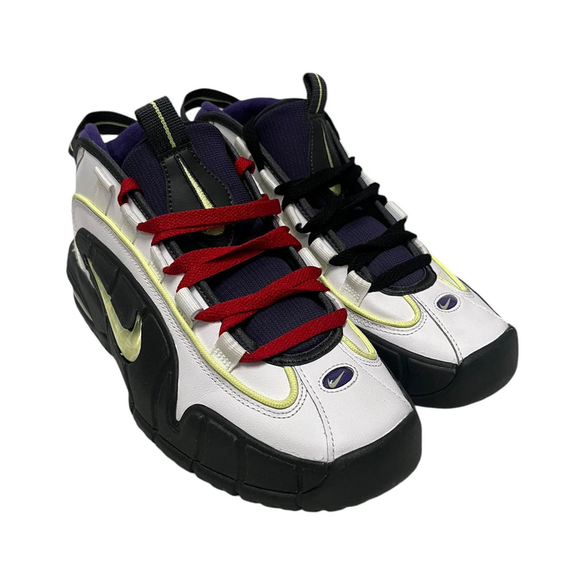NIKE/Hi-Sneakers/US 8.5/Leather/WHT/Air Max Penny 1