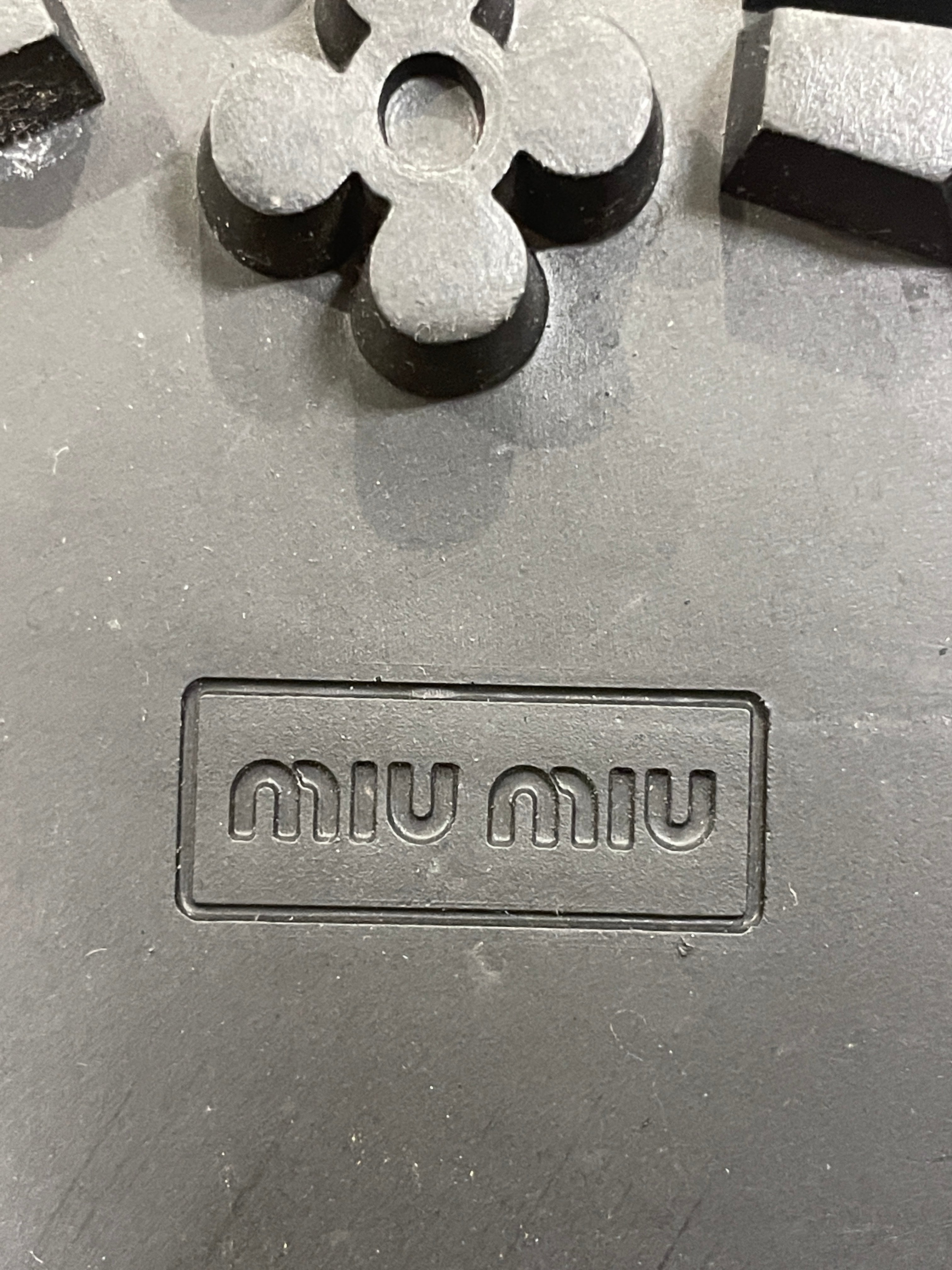 MIU MIU/Booties/EU 40/Leather/BLK/ view 7