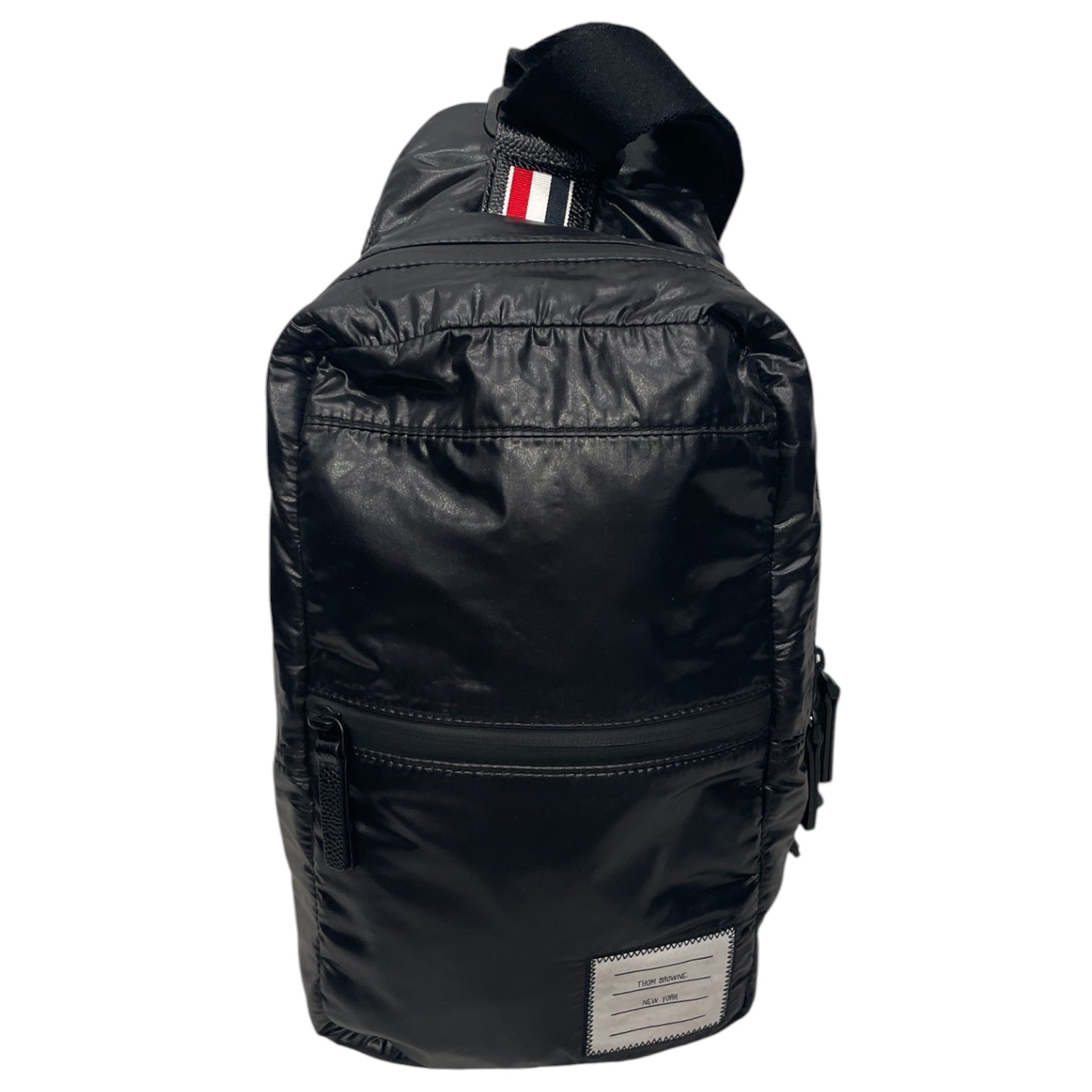 THOM BROWNE. NEW YORK/Cross Body Bag/Polyester/BLK/POLY SLING BAG view 1