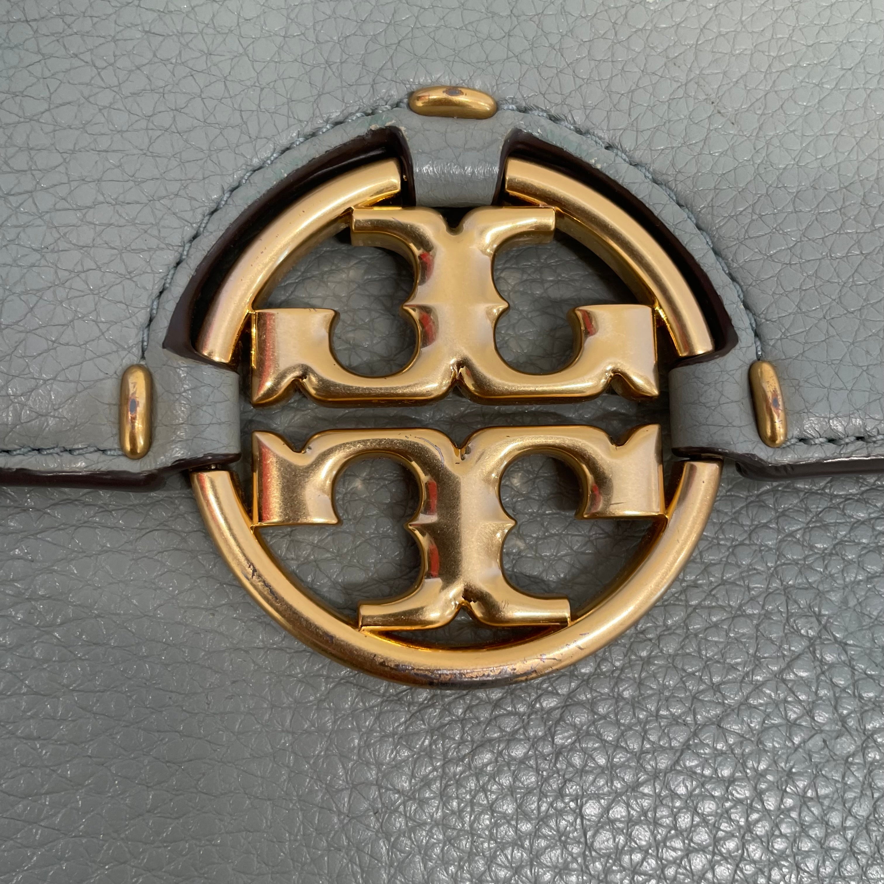TORY BURCH/Cross Body Bag/Leather/BLU/gld hardware/chain/braid strap view 5