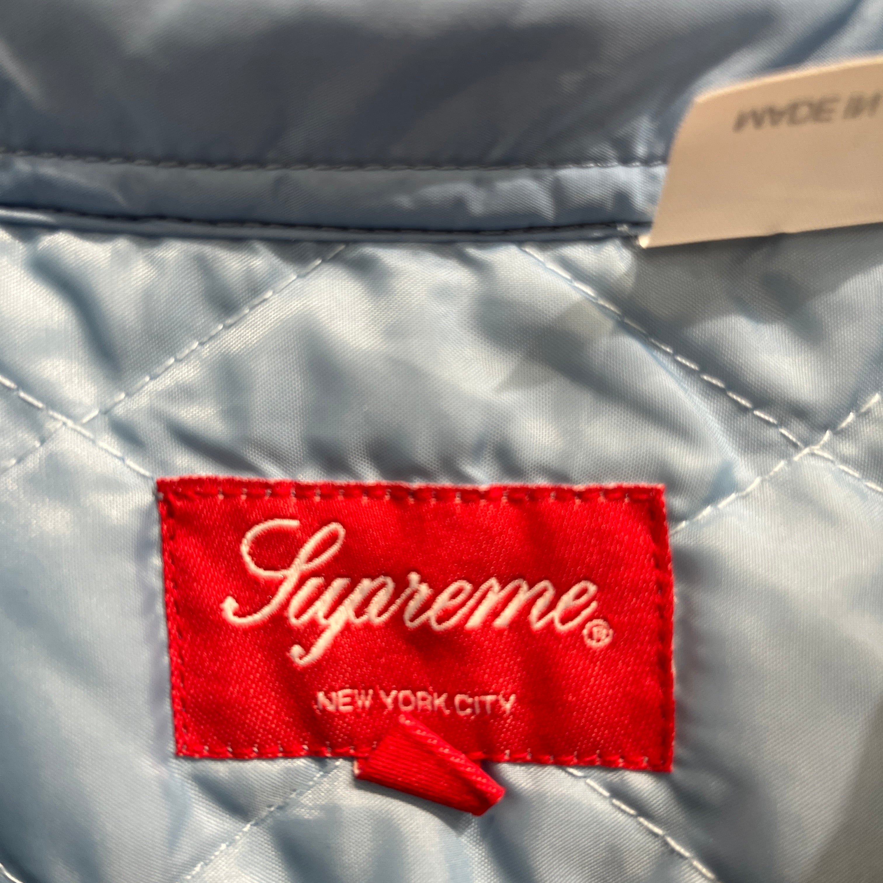 Supreme/Jacket/L/Nylon/BLU/Nylon Button Up view 4