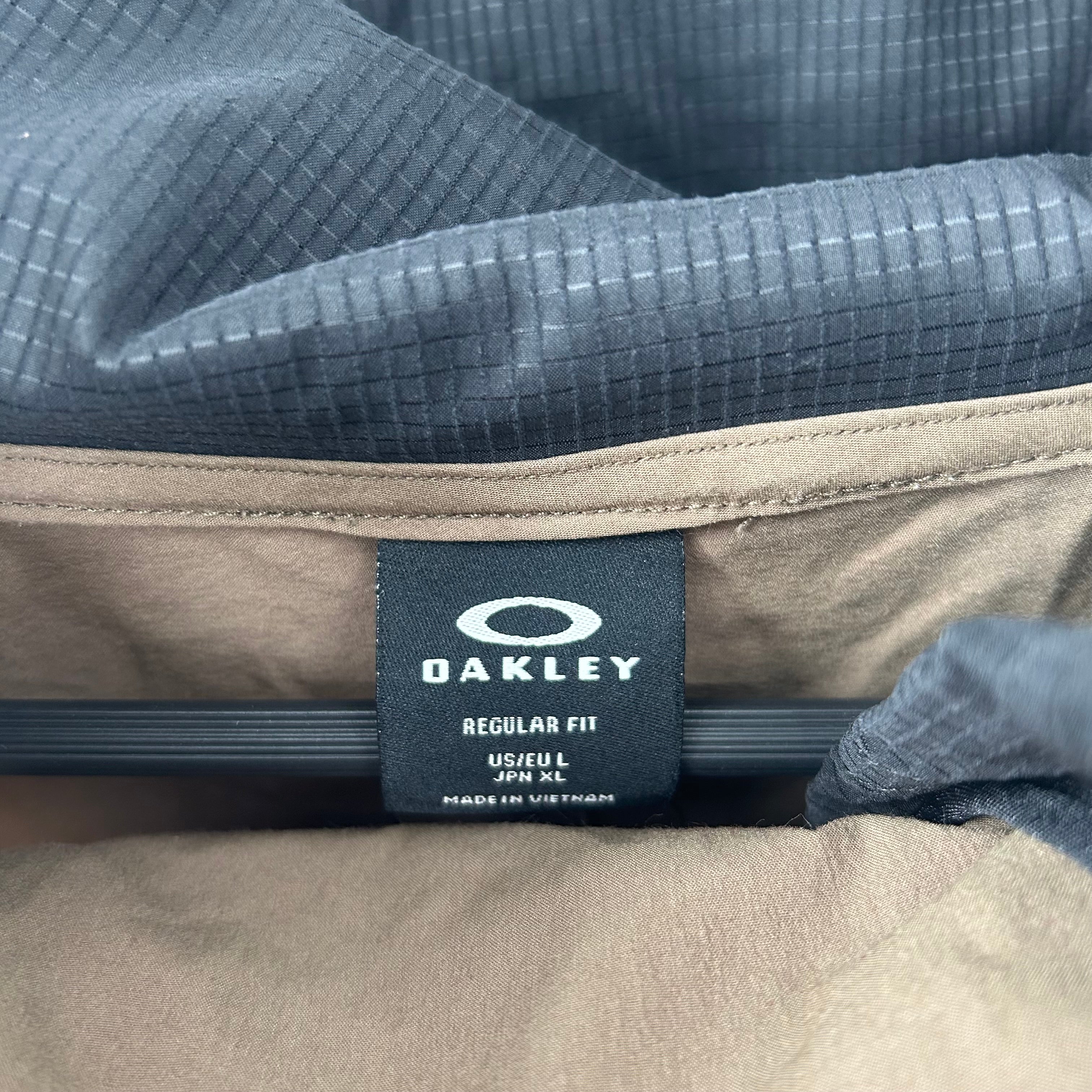 OAKLEY/Jacket/L/Brown/Polyester/ view 3