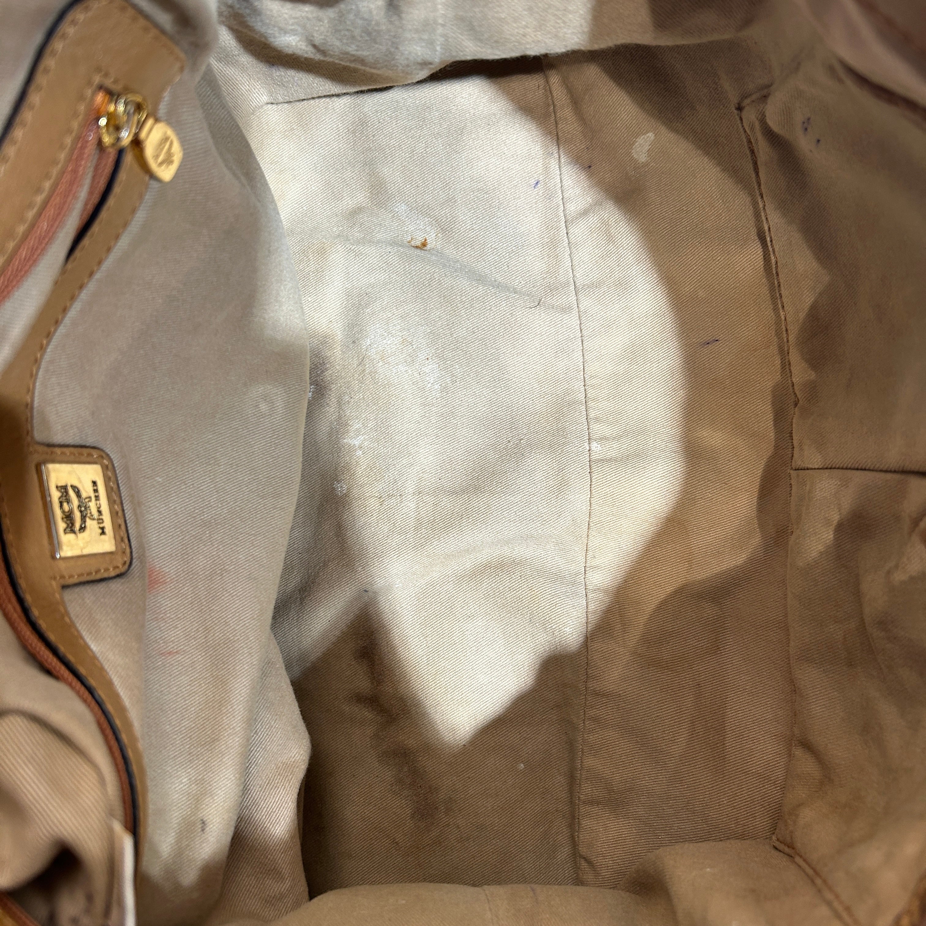 MCM/Tote Bag/Monogram/Leather/CML/SHOULDER TOTE BAG view 4