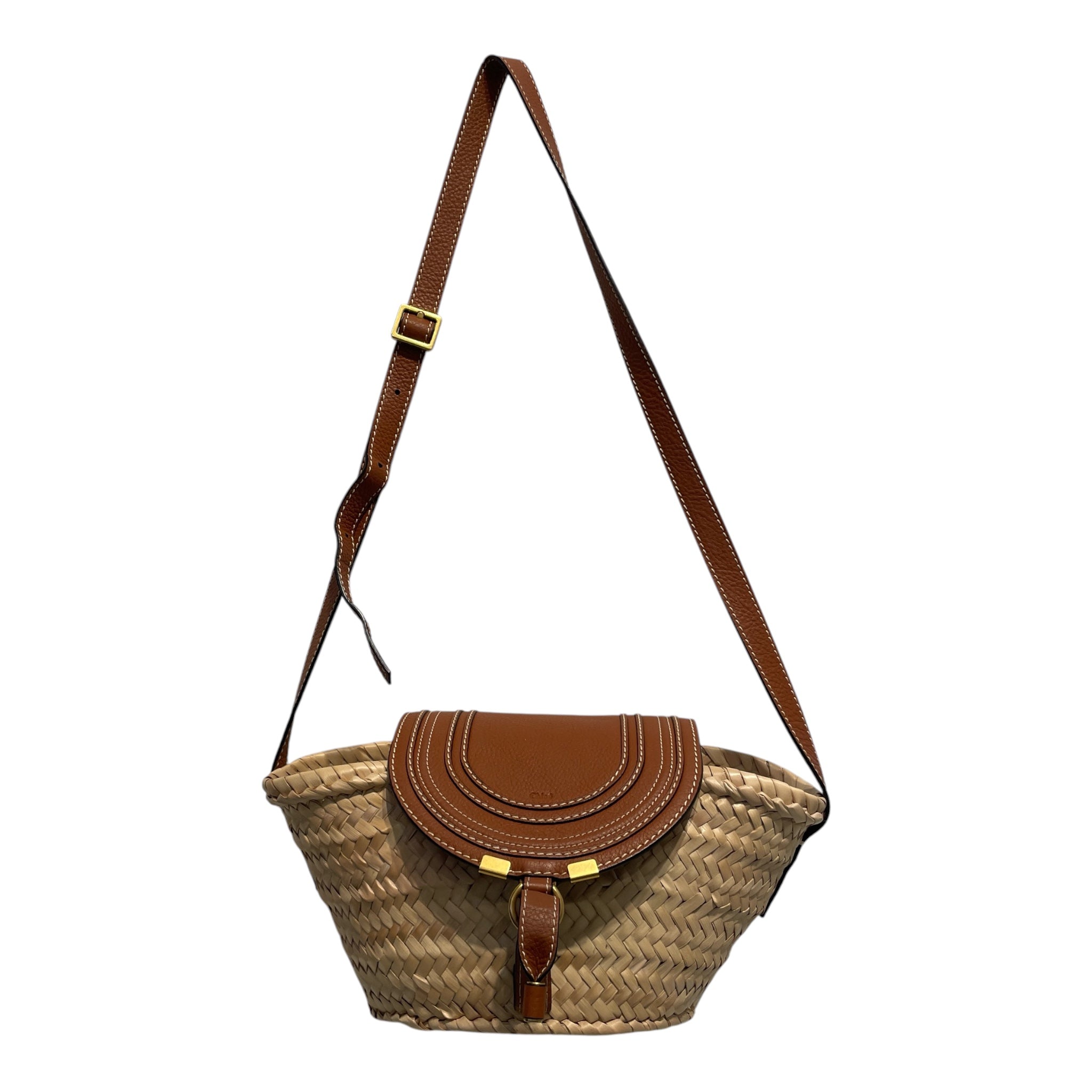 Chloe/Bag/CML/SMALL MARCIE RAFFIA CROSSBODY view 1