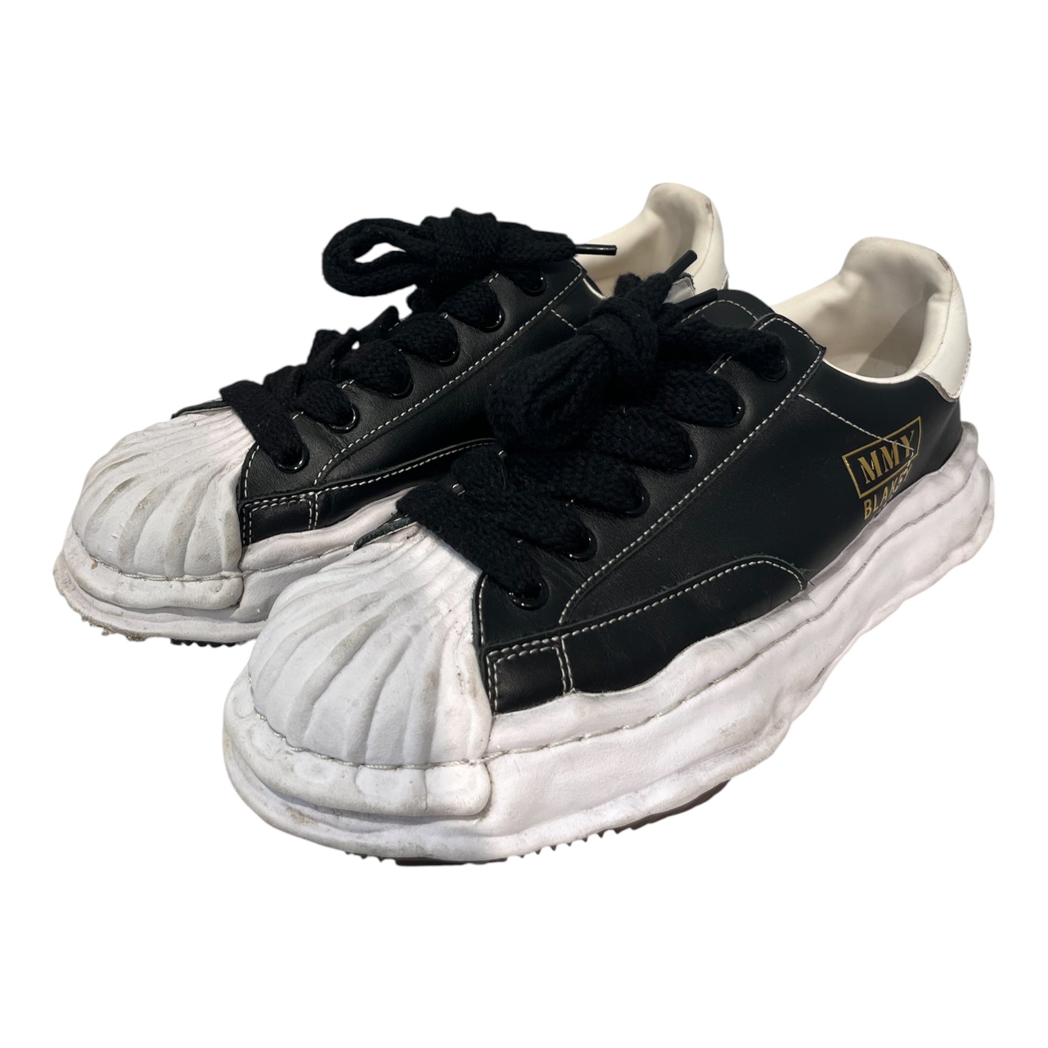 MIHARA YASUHIRO/Low-Sneakers/EU 44/Leather/BLK/A06FW702 MMY BLAKEY LEATHER view 1