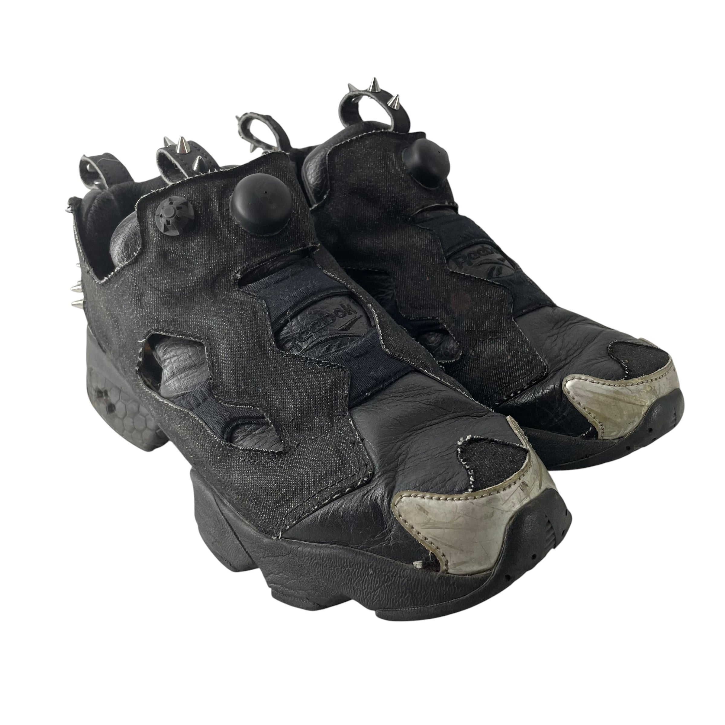 Reebok/Low-Sneakers/US 10/Leather/BLK/Studs/INSTAPUMP "HALLOWEEN" LIMIT view 1