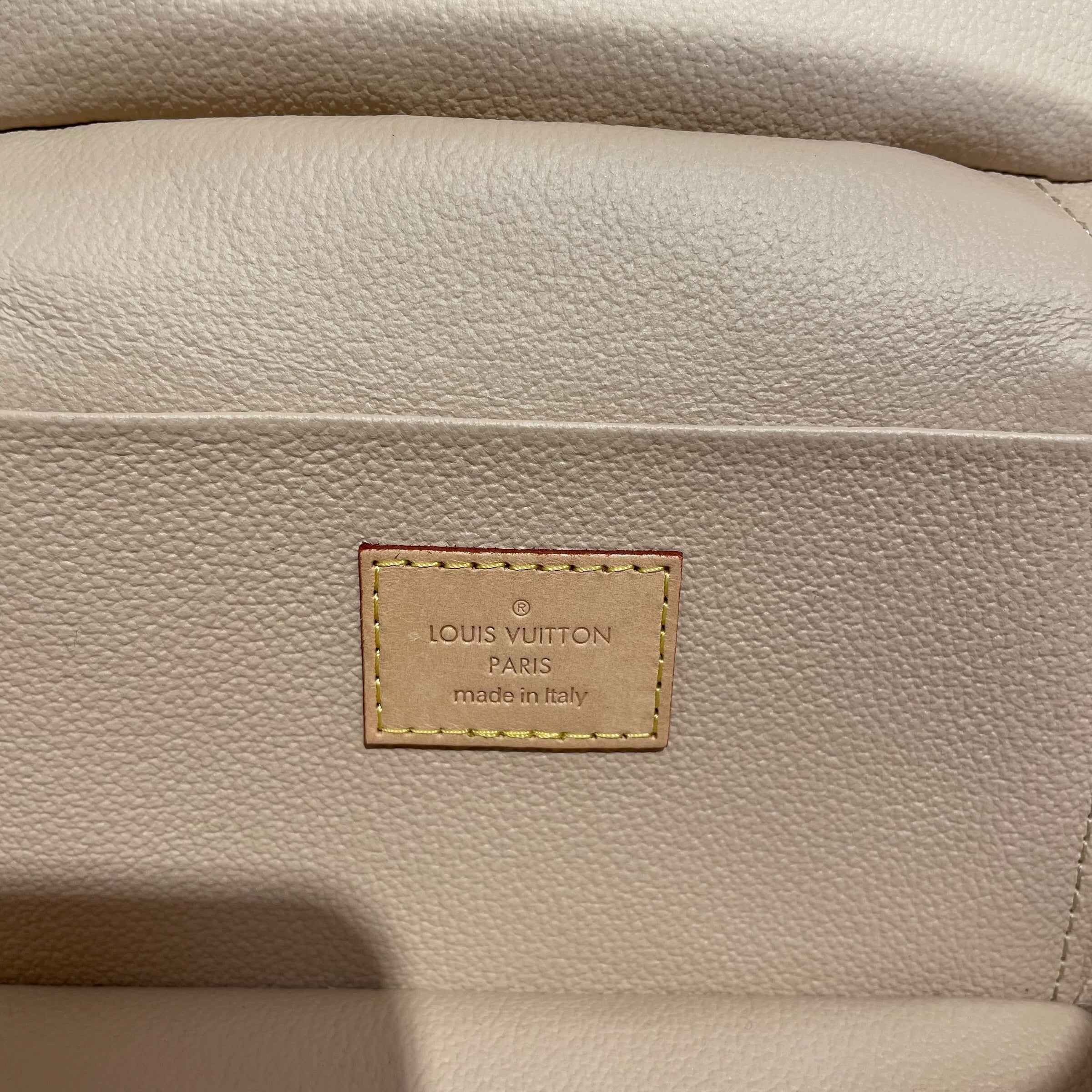 LOUIS VUITTON/Bag/Monogram/Leather/BRW/vanty case view 5
