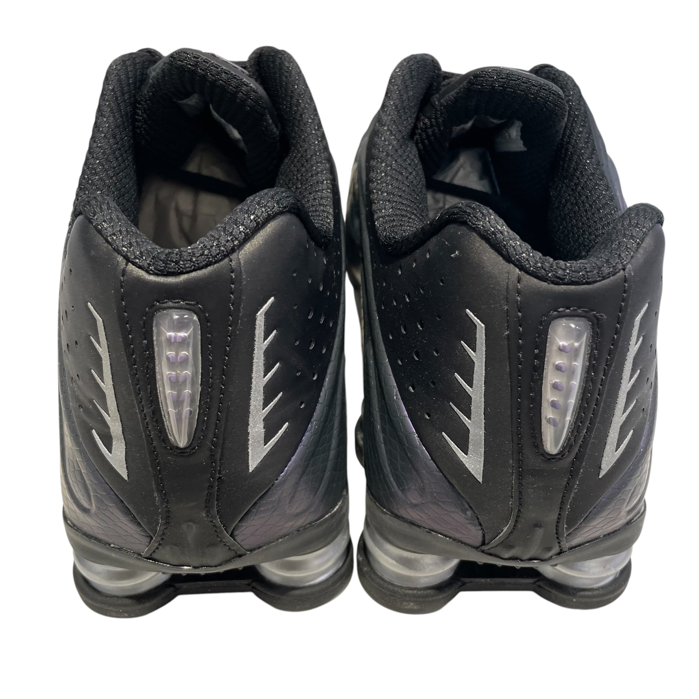 NIKE/Low-Sneakers/US 10.5/PPL/SHOX R4/SLVR view 5