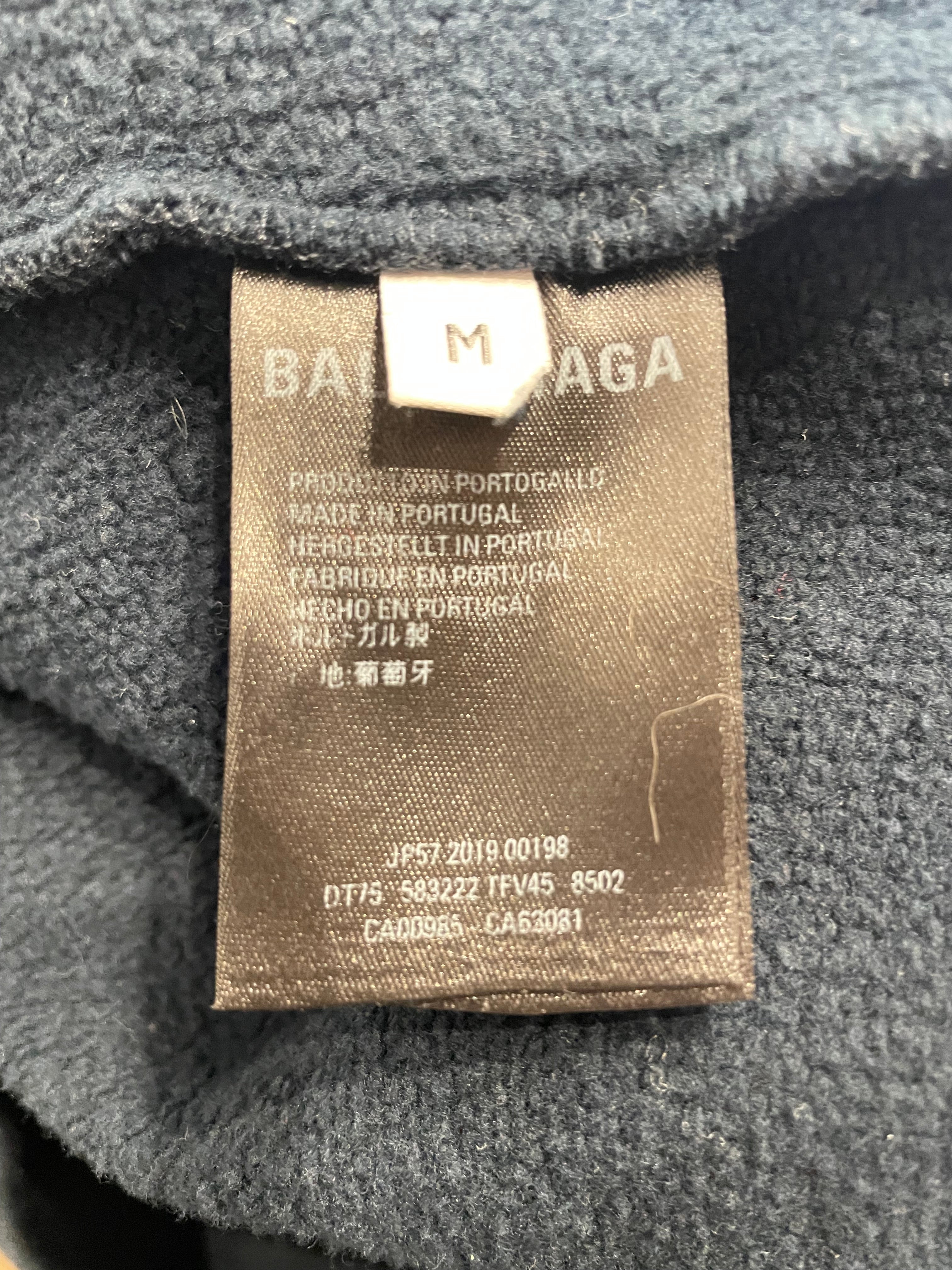 BALENCIAGA/Hoodie/M/Cotton/NVY/Oversize/1917 view 4