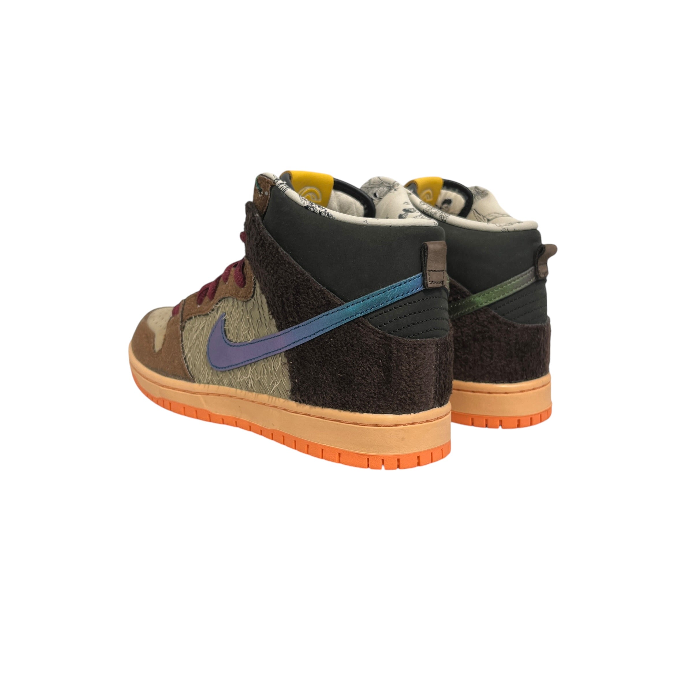 NIKE/Hi-Sneakers/US 8/Leather/GRN/Turdunken Dunk High view 2