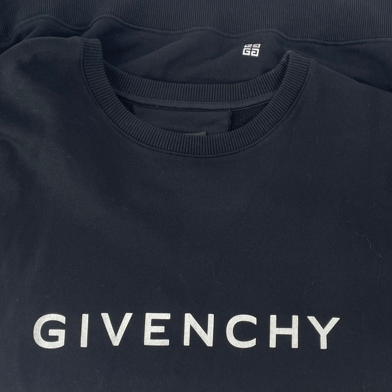 GIVENCHY/Sweatshirt/XXL/Black/Cotton/BMJ0HA3YAC