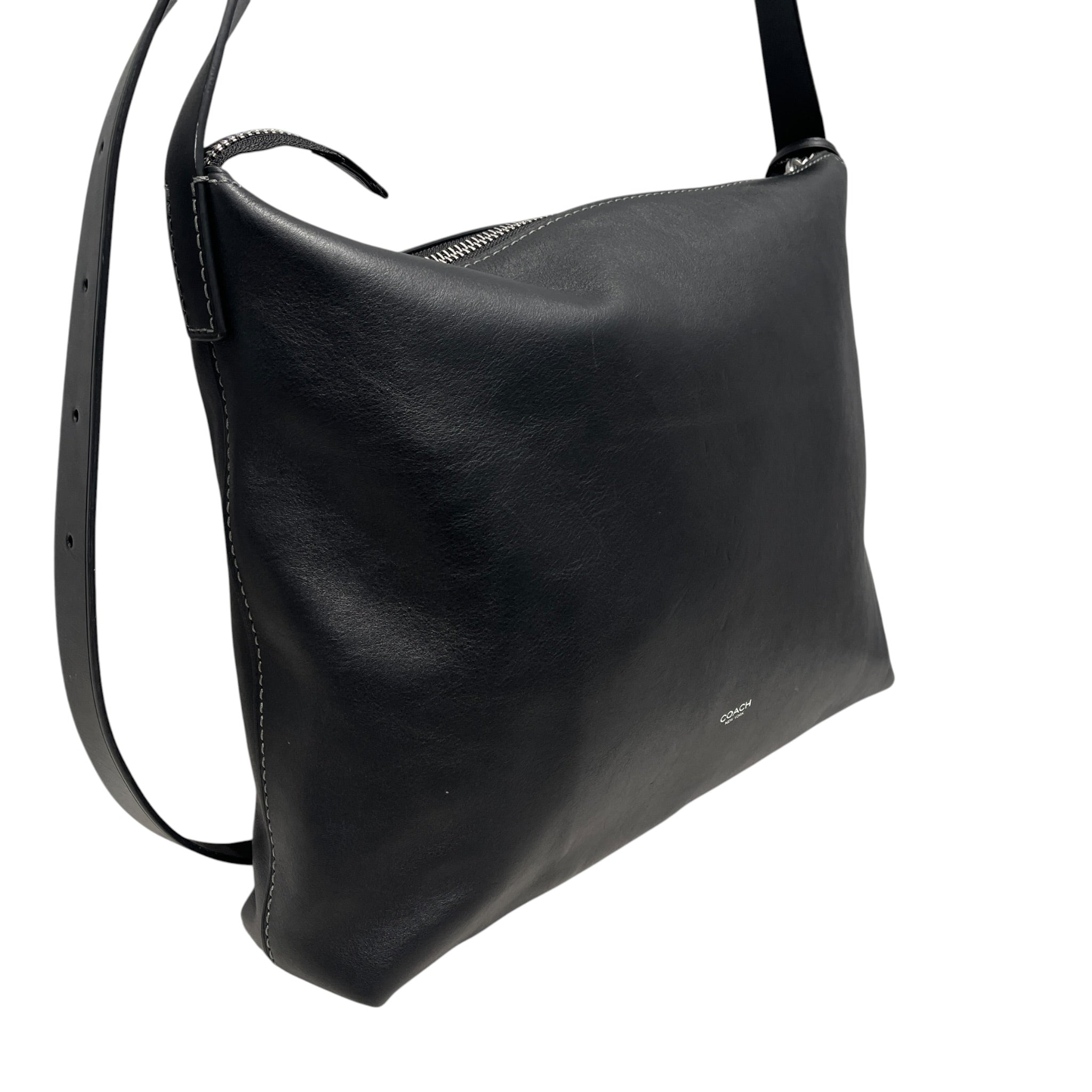 COACH/Cross Body Bag/Leather/BLK/MOTT messenger bag 38 view 6