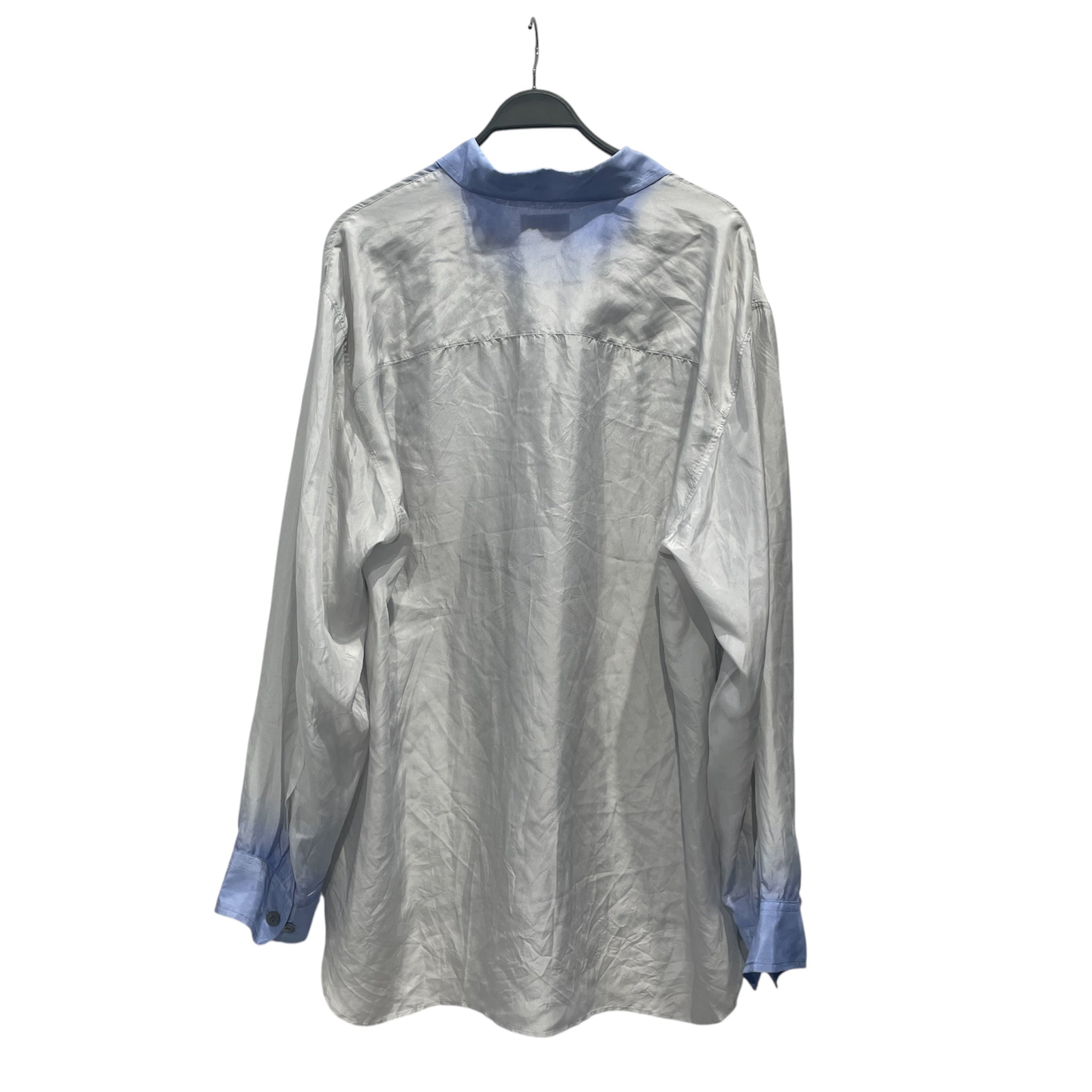 DRIES VAN NOTEN/SS Shirt/L/Silk/BLU/Calander Tris Shirt view 2