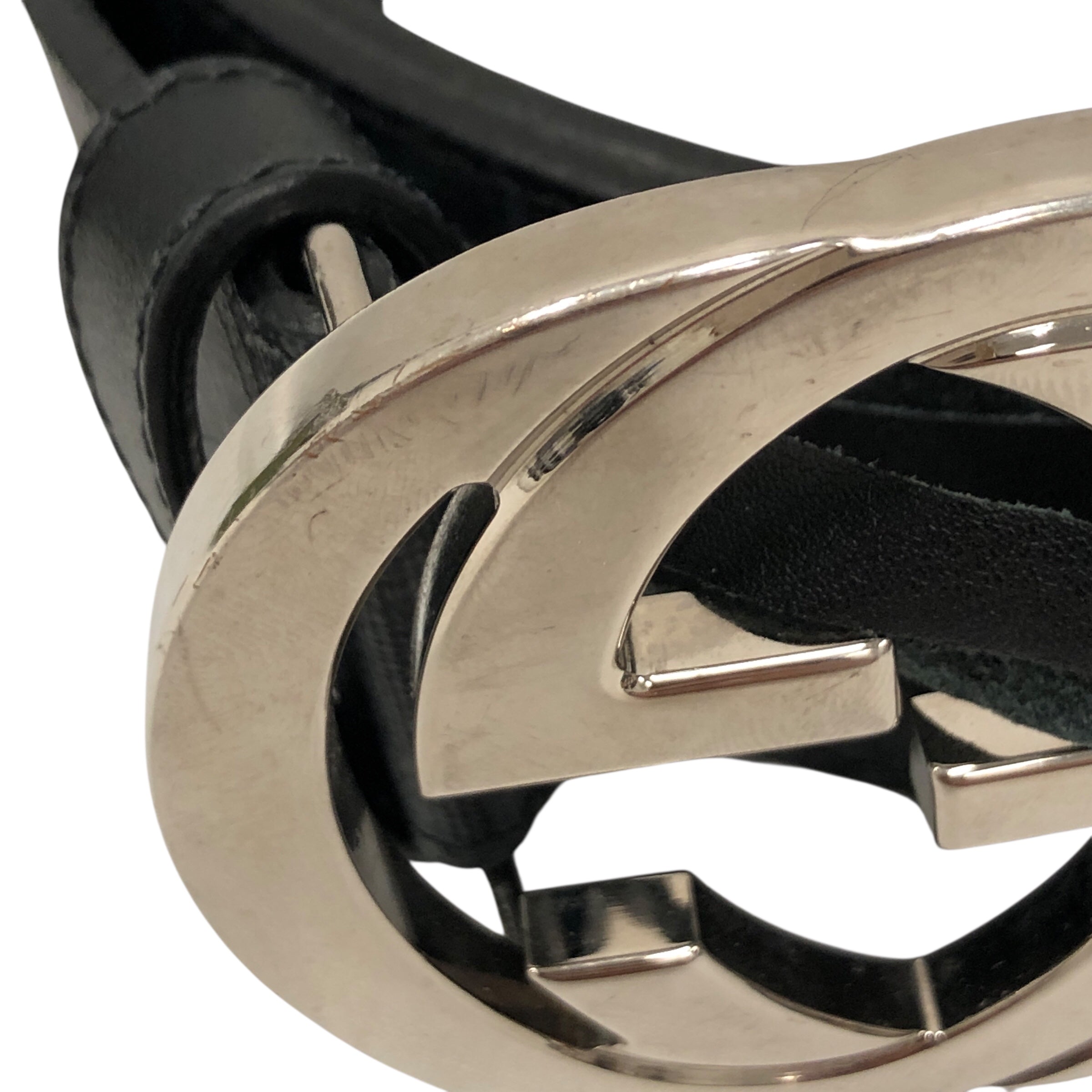GUCCI/Belt/Monogram/BLK/M's/32 view 3
