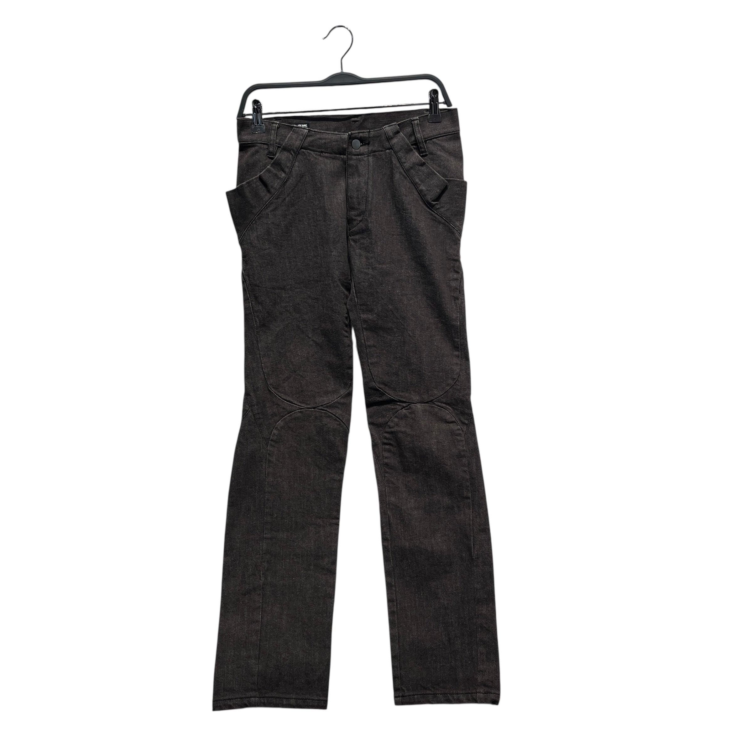 ISSEY MIYAKE/Skinny Pants/XS/Denim/GRN/FINAL HOME view 1