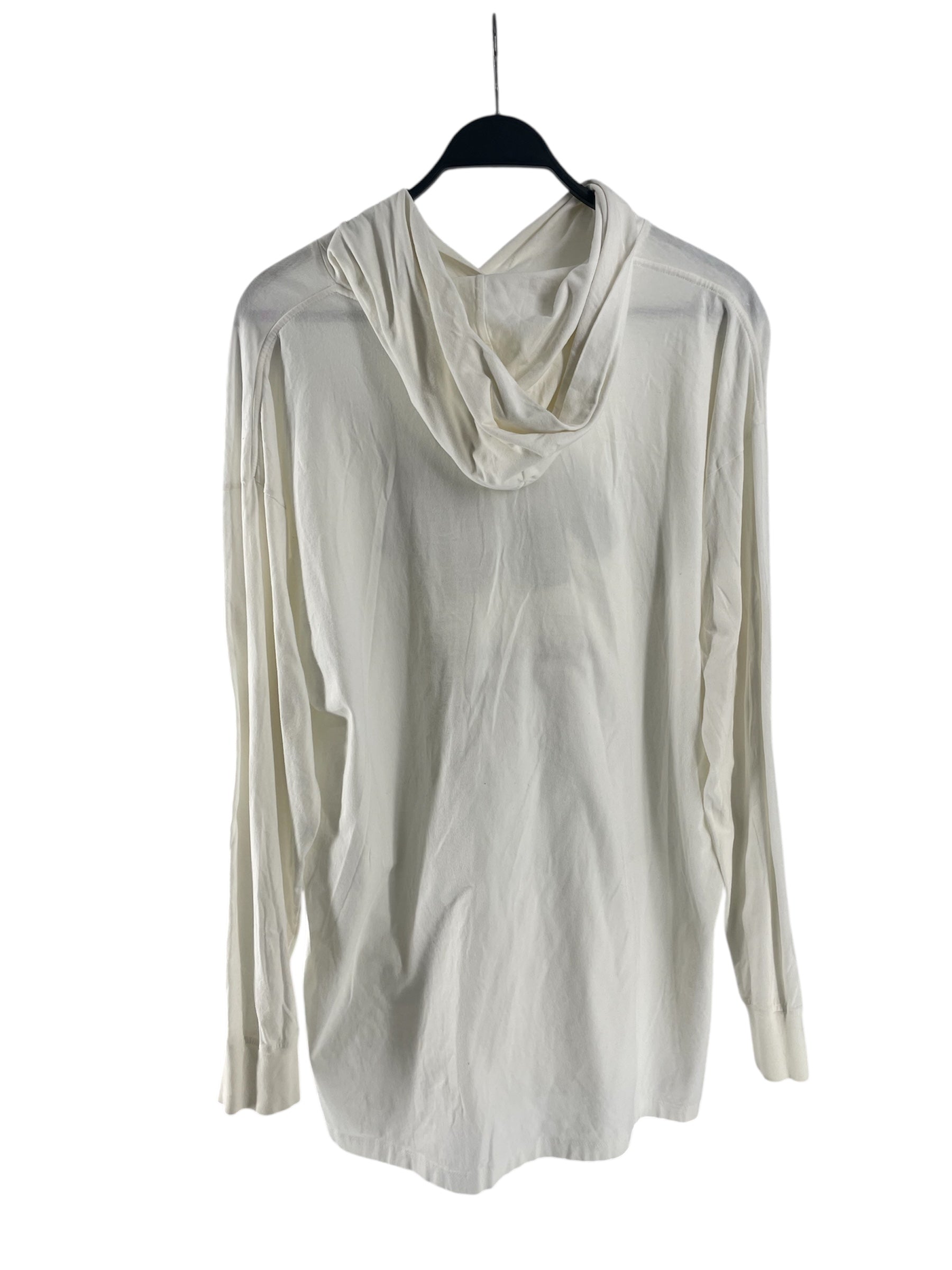 MM6/LS T-Shirt/M/Cotton/WHT/LAYERED BOTTON DOWN view 2