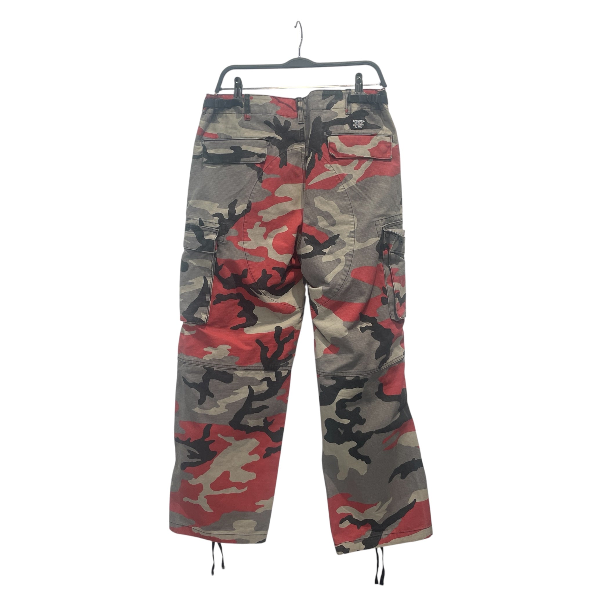 Supreme/Cargo Pants/32/Cotton/RED/Camouflage/SS26 Camo Cargo Pant view 2