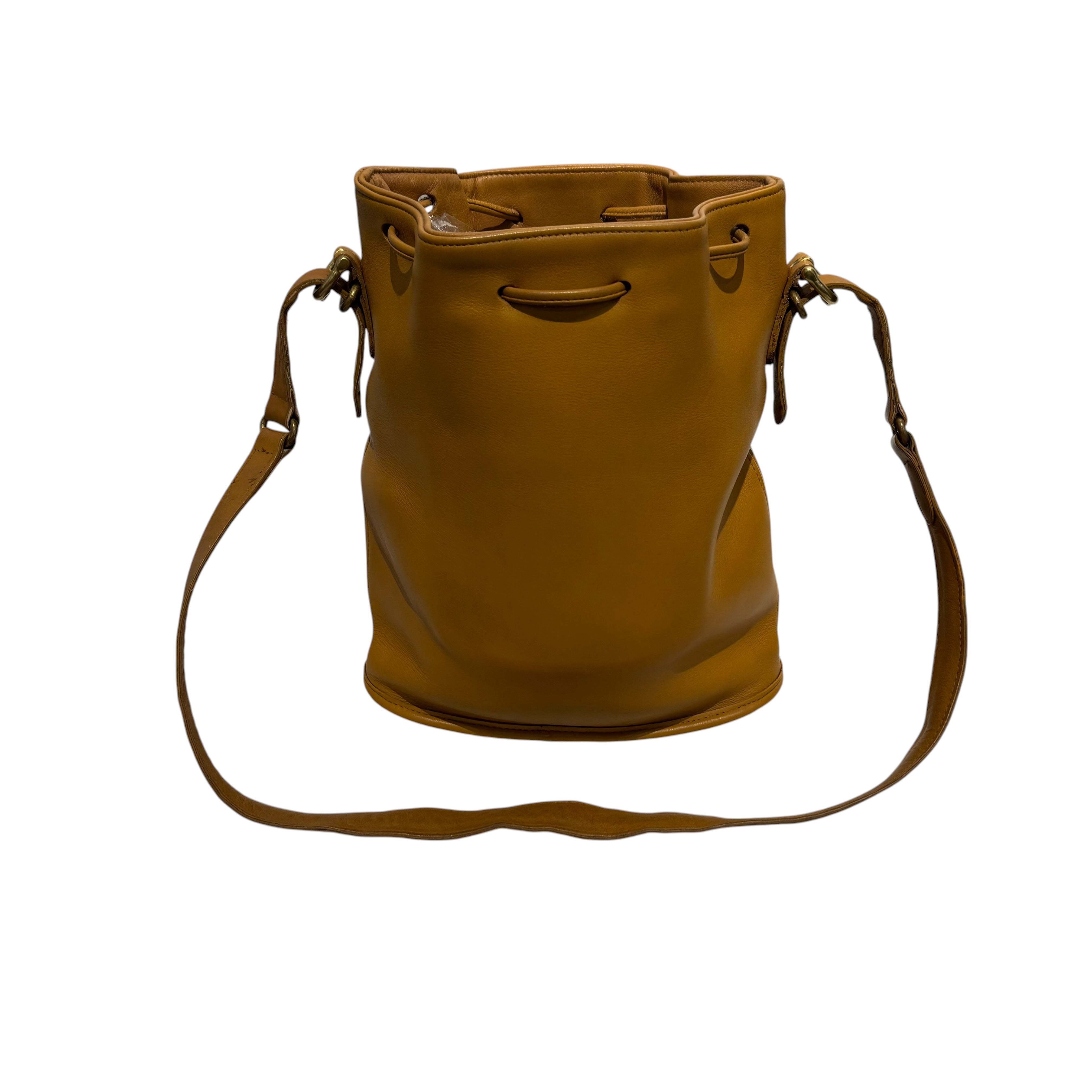 COACH/Hand Bag/Leather/YEL/1980s Bucket Bag view 2