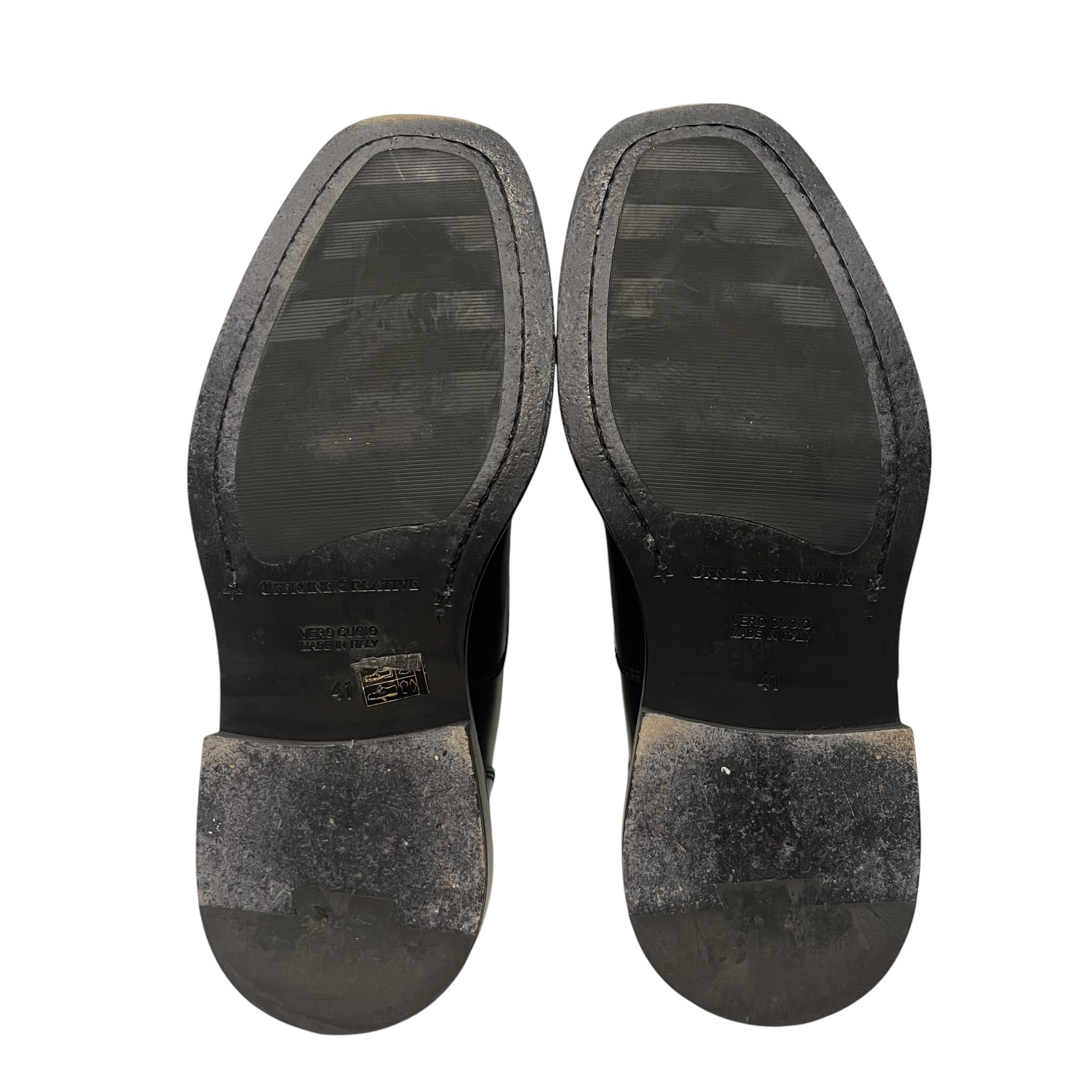 OFFICINE CREATIVE/Dress Shoes/US 8/Leather/BLK/ view 5