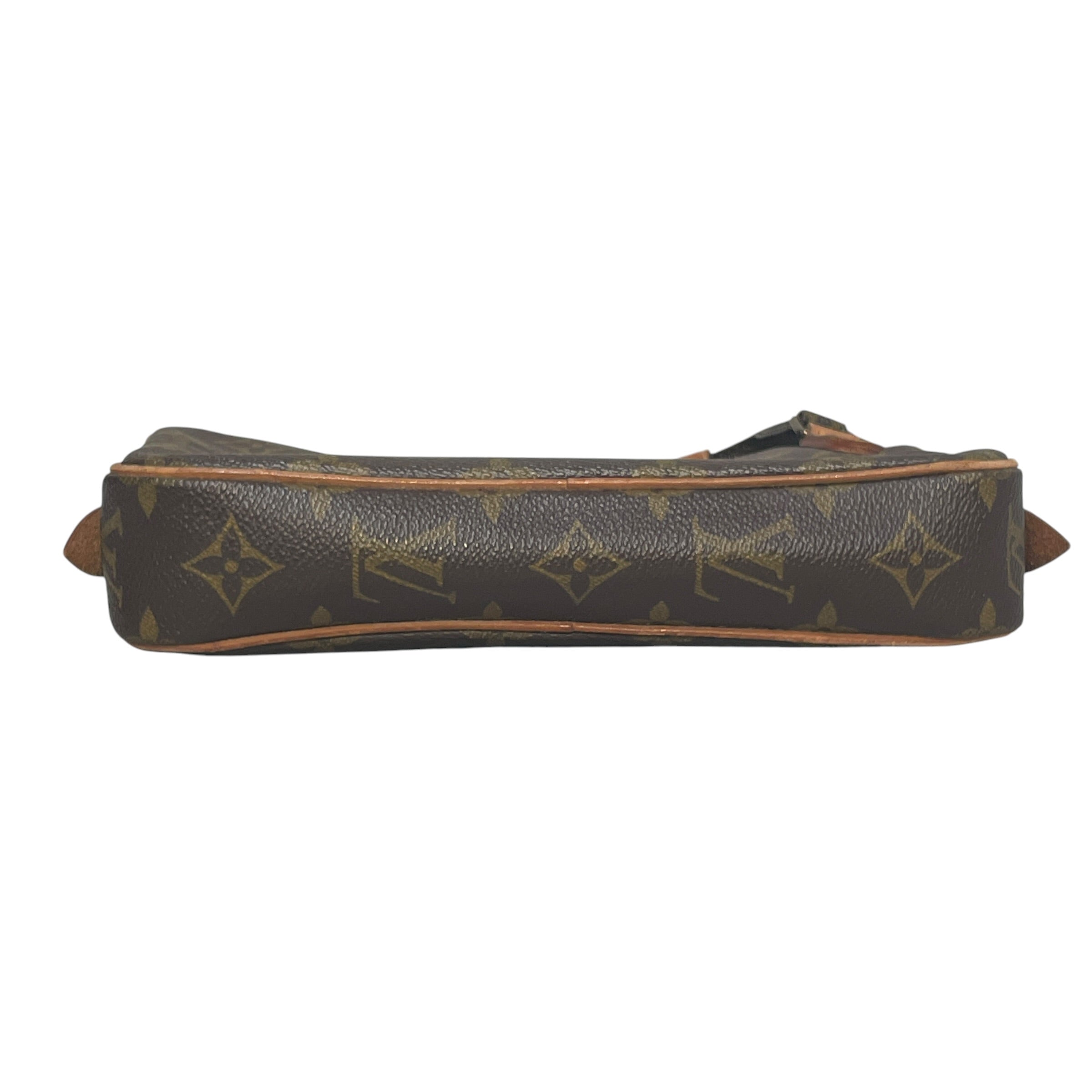 LOUIS VUITTON/Cross Body Bag/Monogram/Leather/BRW/Marly Bandouliere Shoulder Bag view 3