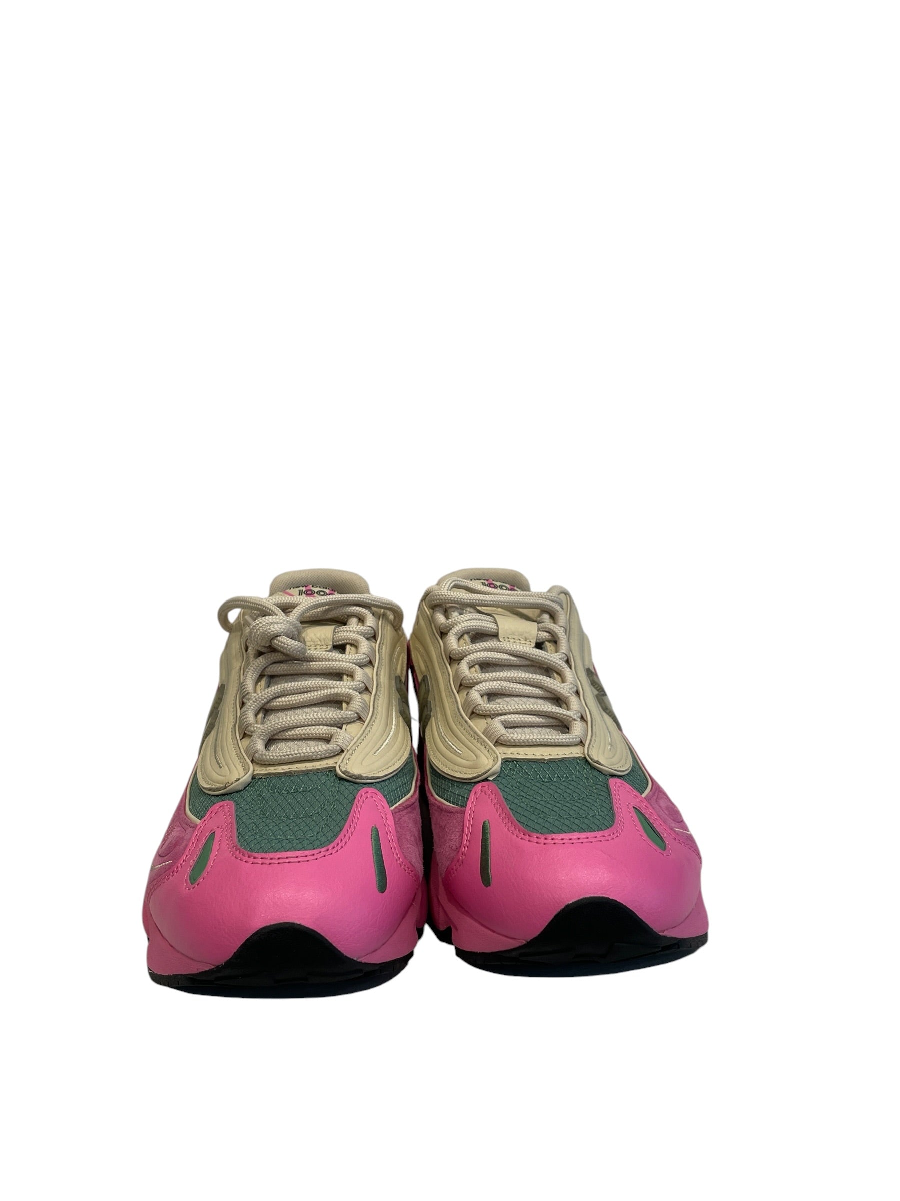 NEW BALANCE/Low-Sneakers/US 12/Leather/PNK/NEW BALANCE 1000 REAL PINK SAN view 3