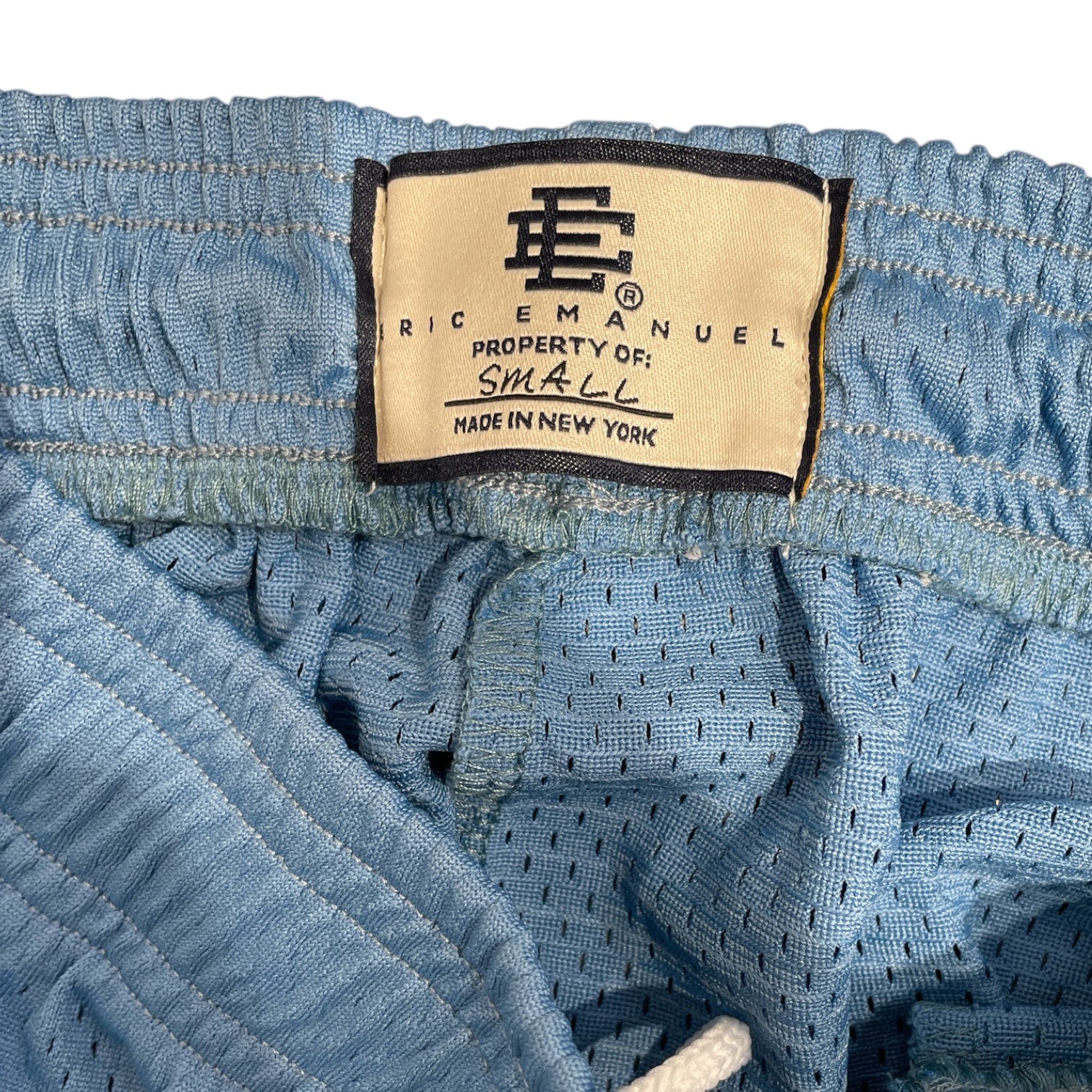 ERIC EMANUEL/Shorts/S/Nylon/BLU/ORANGE LOGO view 3