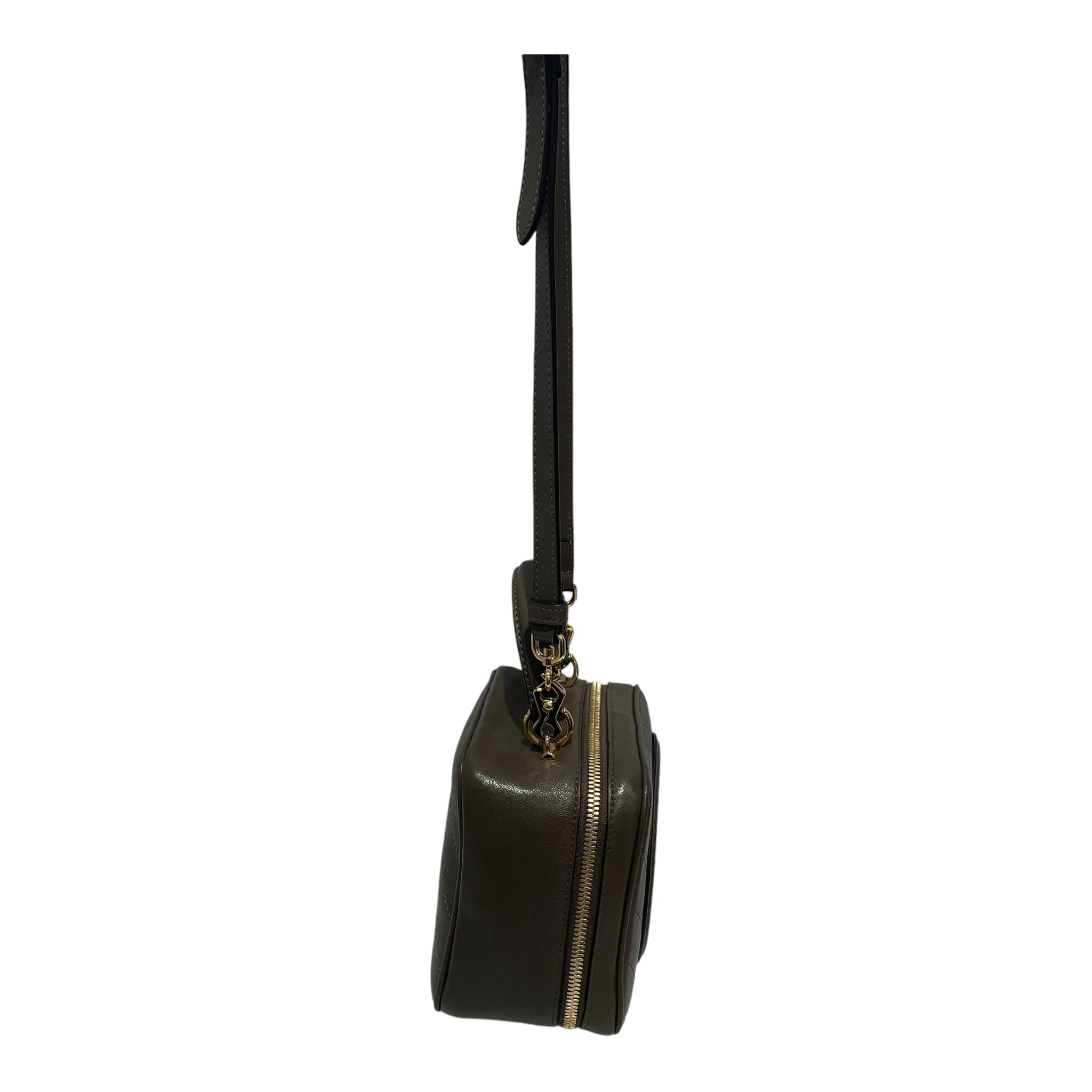 GUCCI/Cross Body Bag/Leather/GRN/Blondie 744434 view 3