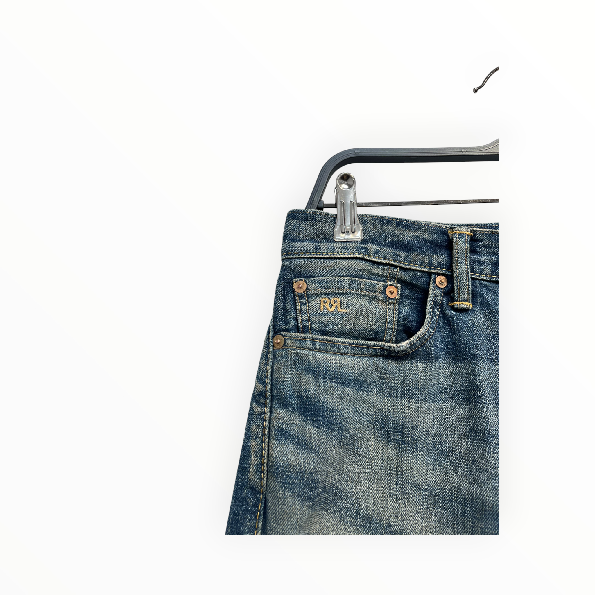 RRL/Pants/29/Cotton/BLU/selevdge view 3