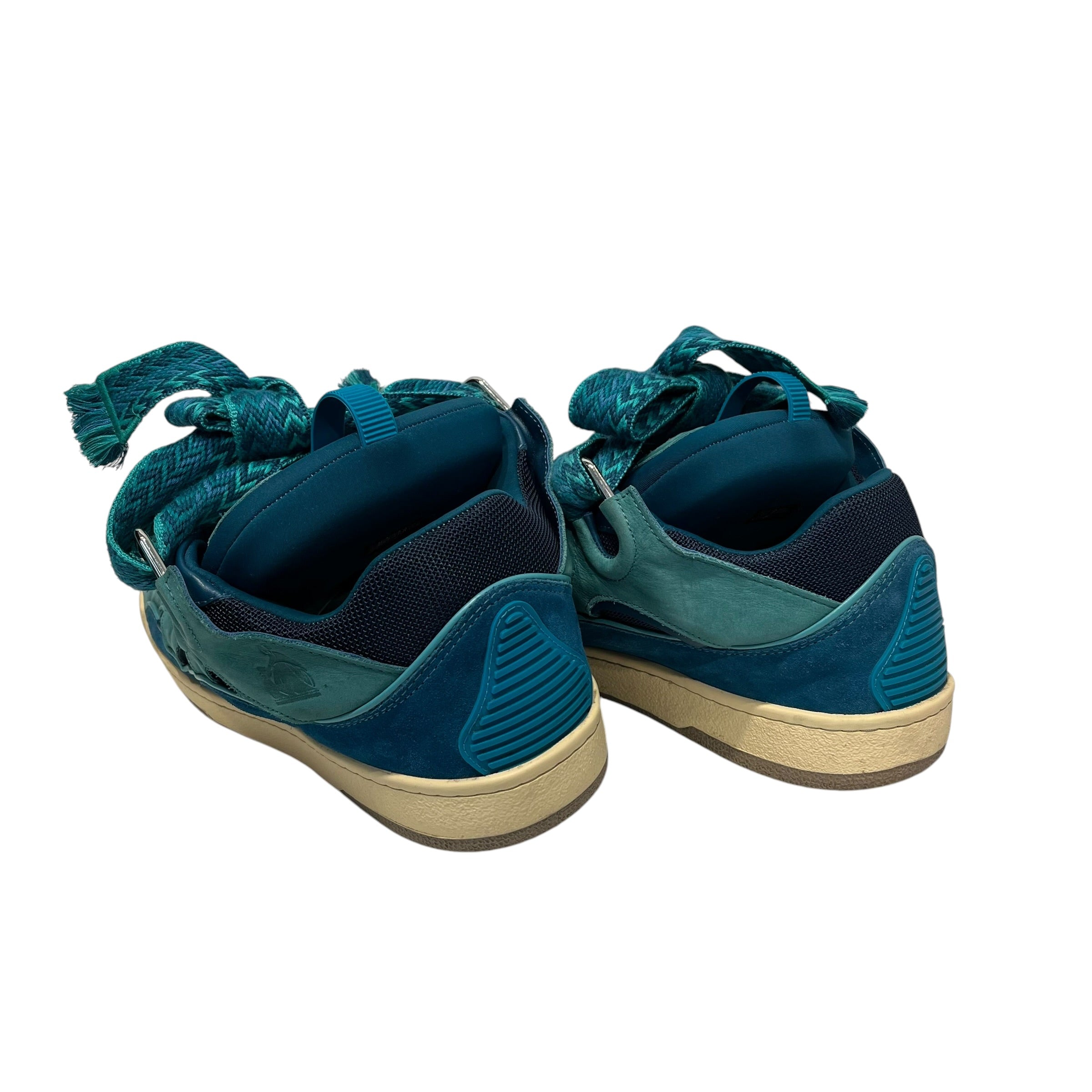 LANVIN/Low-Sneakers/EU 44/Leather/BLU/ view 2