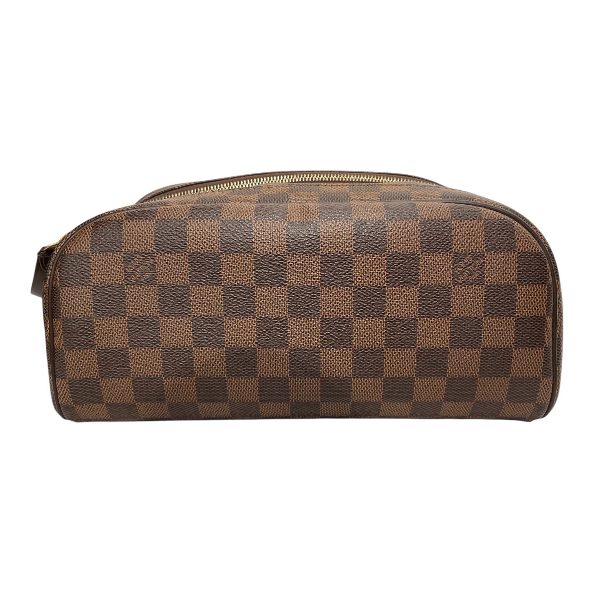 LOUIS VUITTON/Clutch Bag/Monogram/Leather/BRW/DOPP KIT DAMIER EBENE view 2