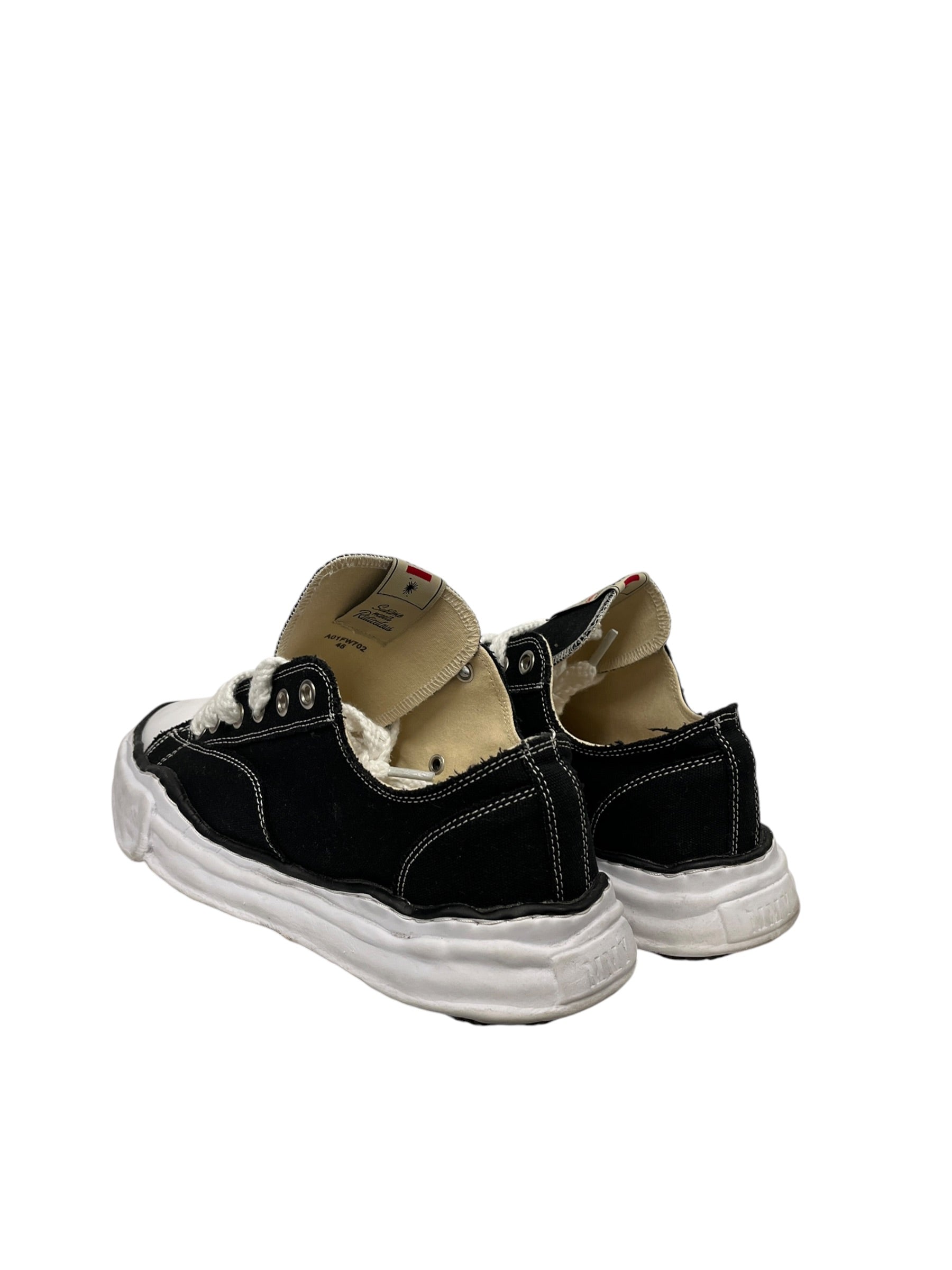 MIHARA YASUHIRO/Low-Sneakers/EU 45/Cotton/BLK/U-Tip/CONVERSE view 2