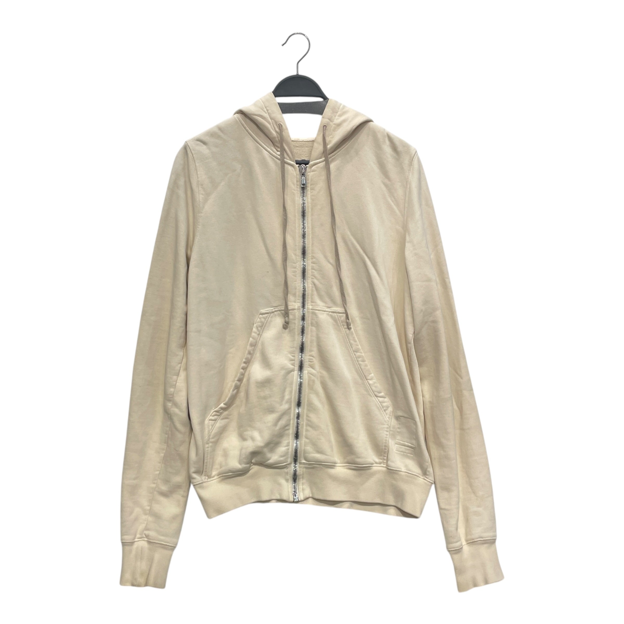 RICK OWENS DRKSHDW/Zip Up Hoodie/L/Cotton/CRM/ZIP UP HOODIE view 1
