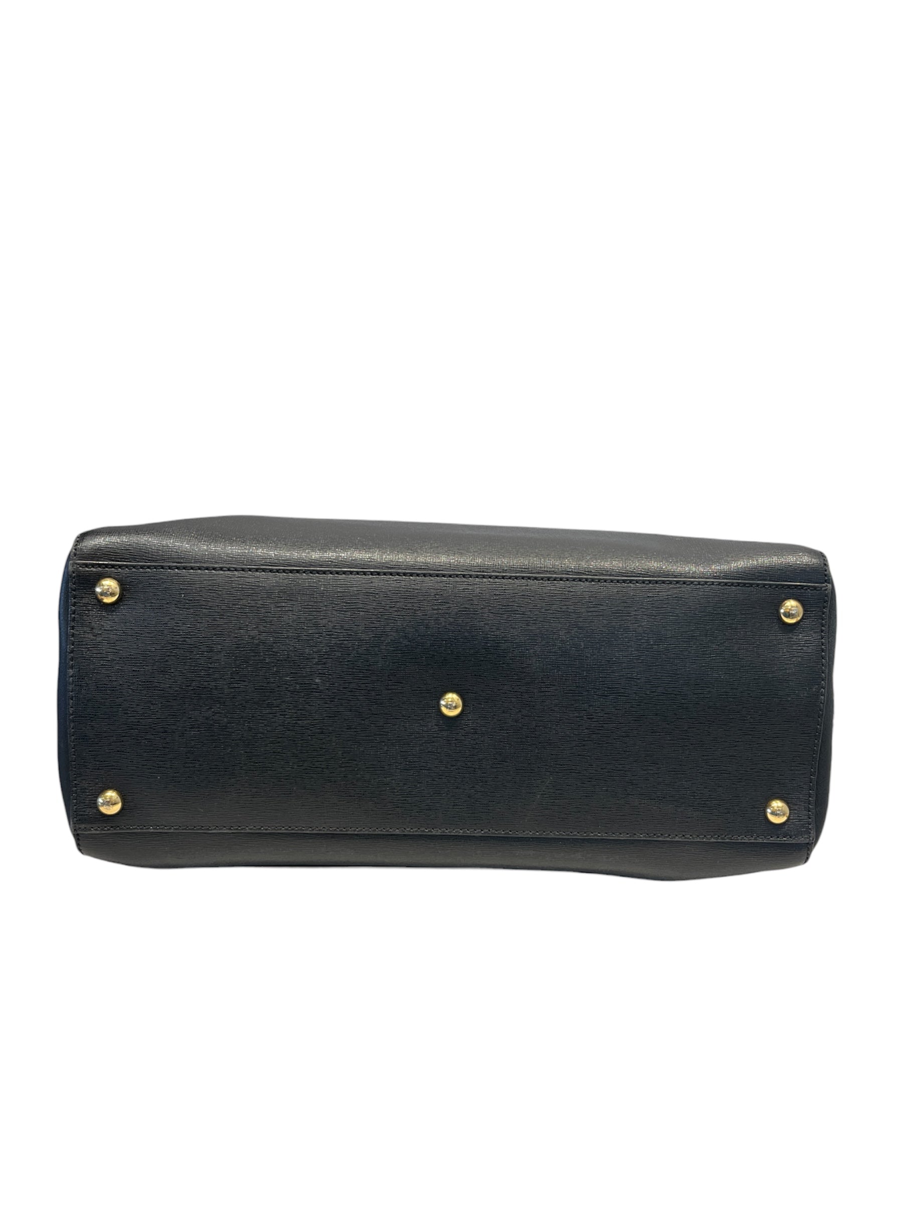 FENDI/Hand Bag/L/Leather/BLK/ view 4